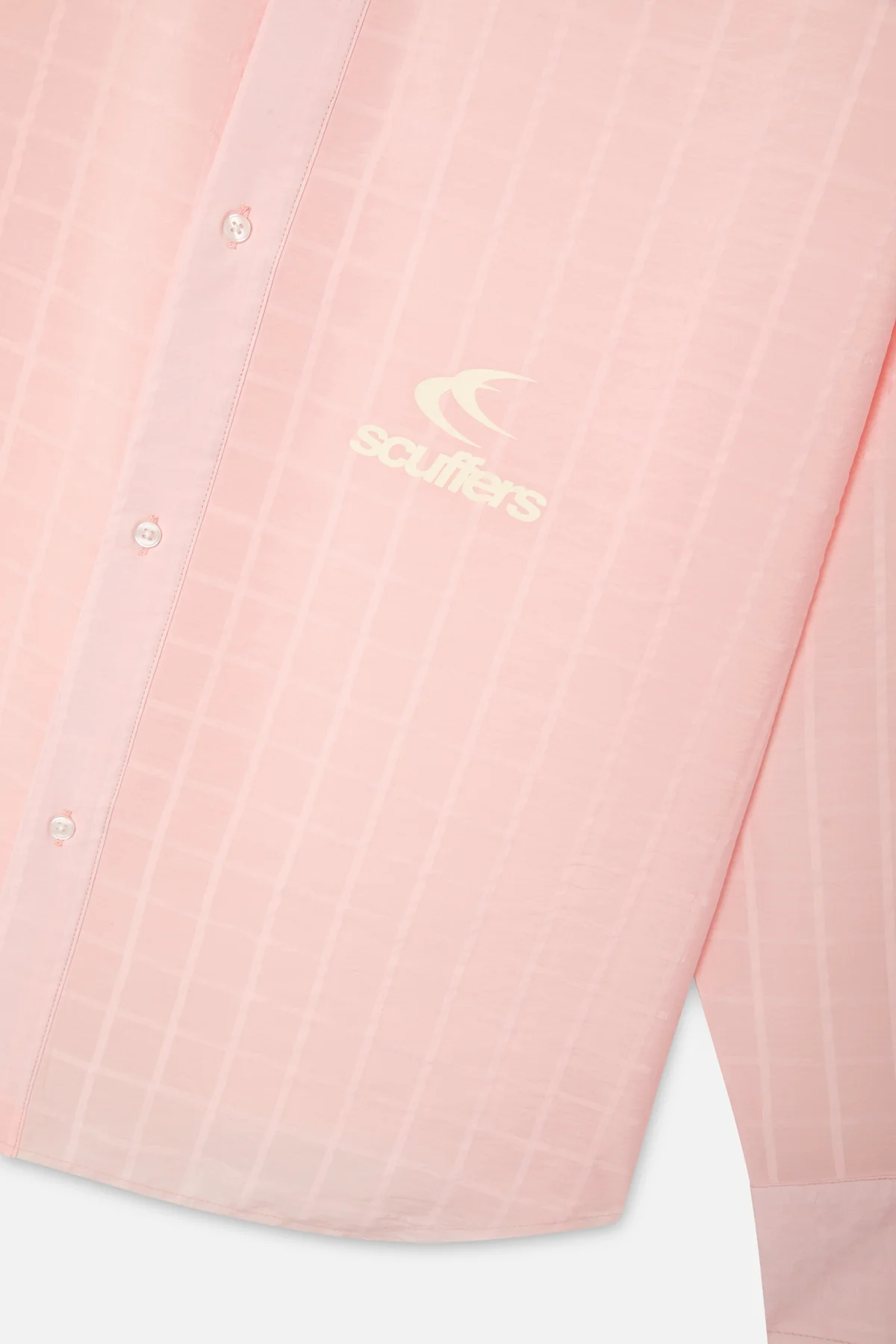 70s Summer Salmon Shirt - Image 8