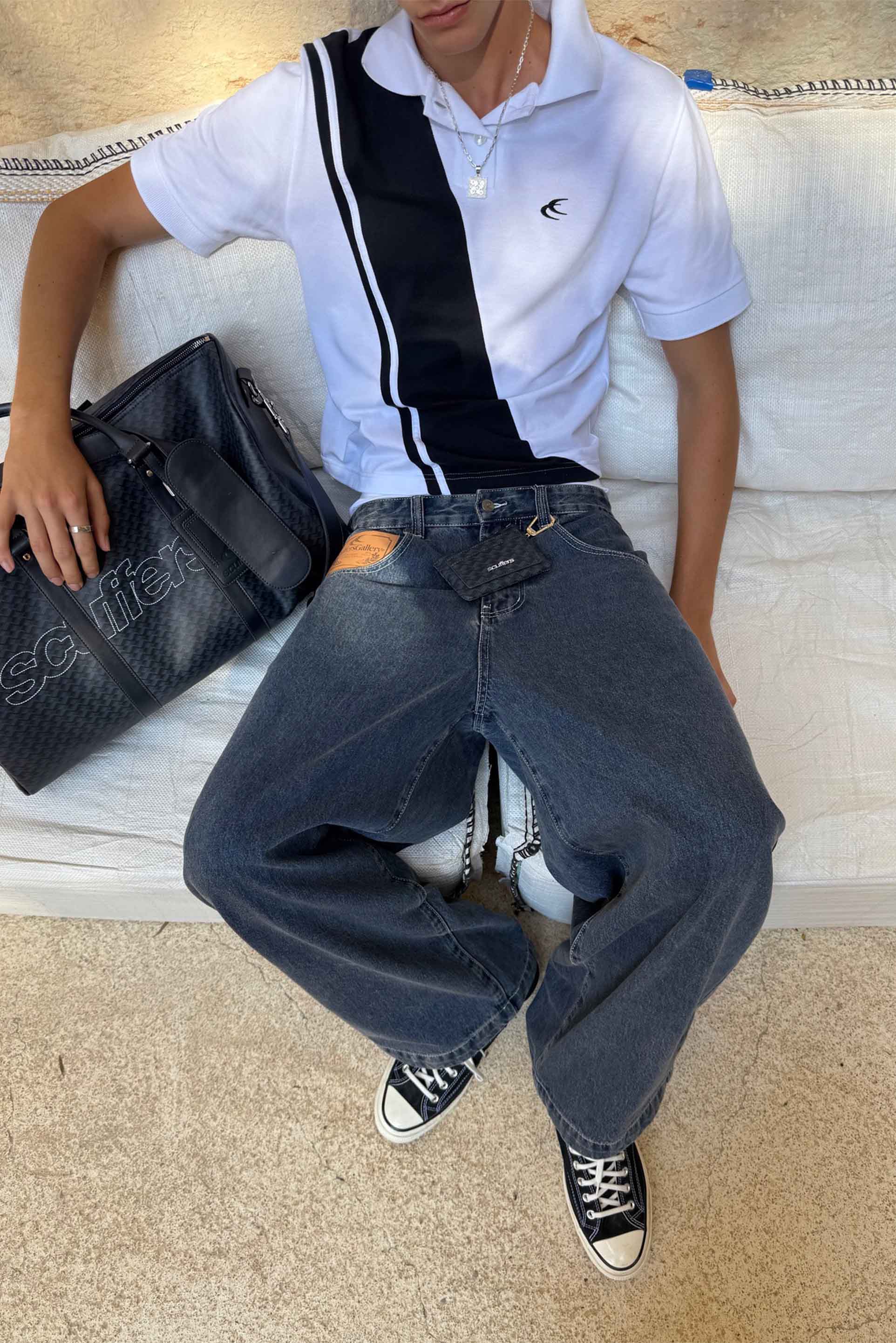 7Pocket Blue Pants - Image 7
