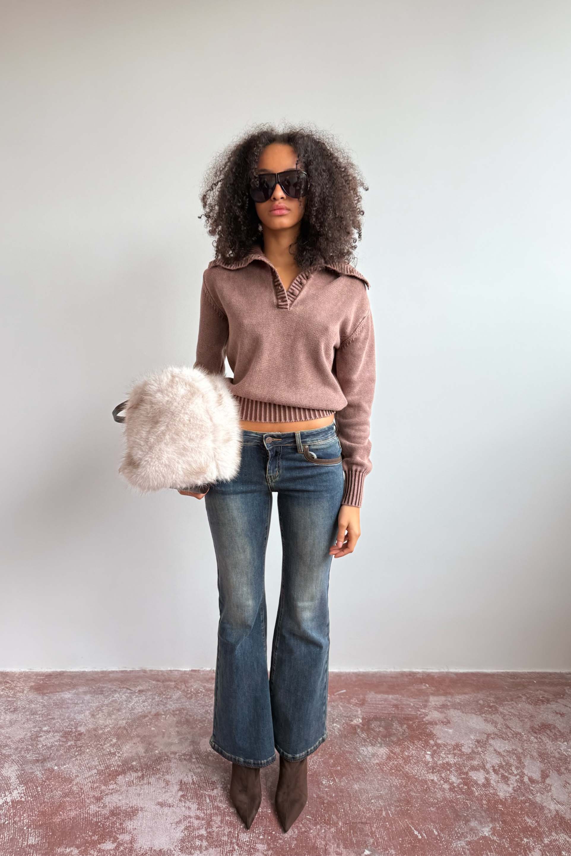 Agnes Brown Knit - Image 4