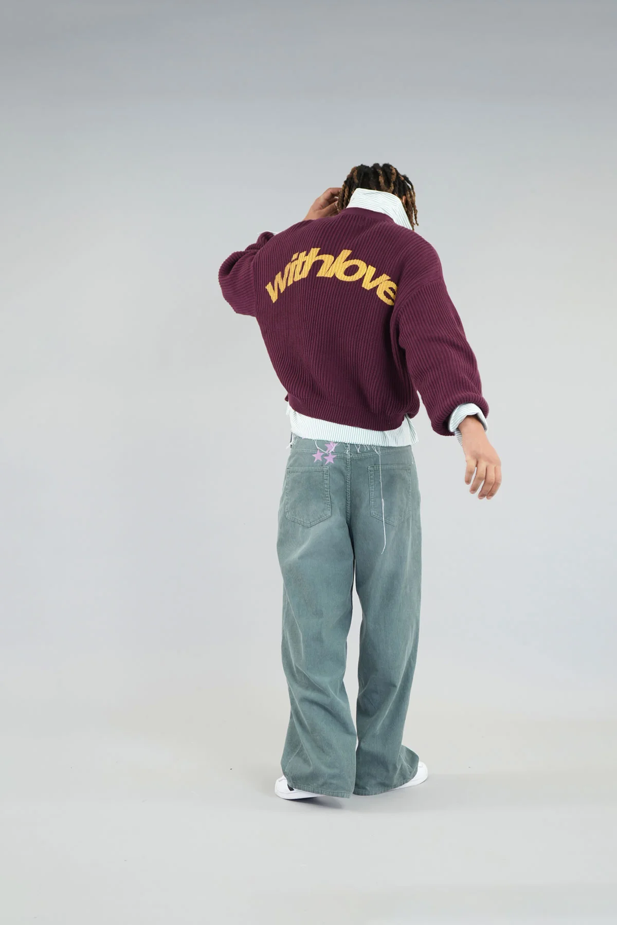 Amore Burgundy Knit - Image 6