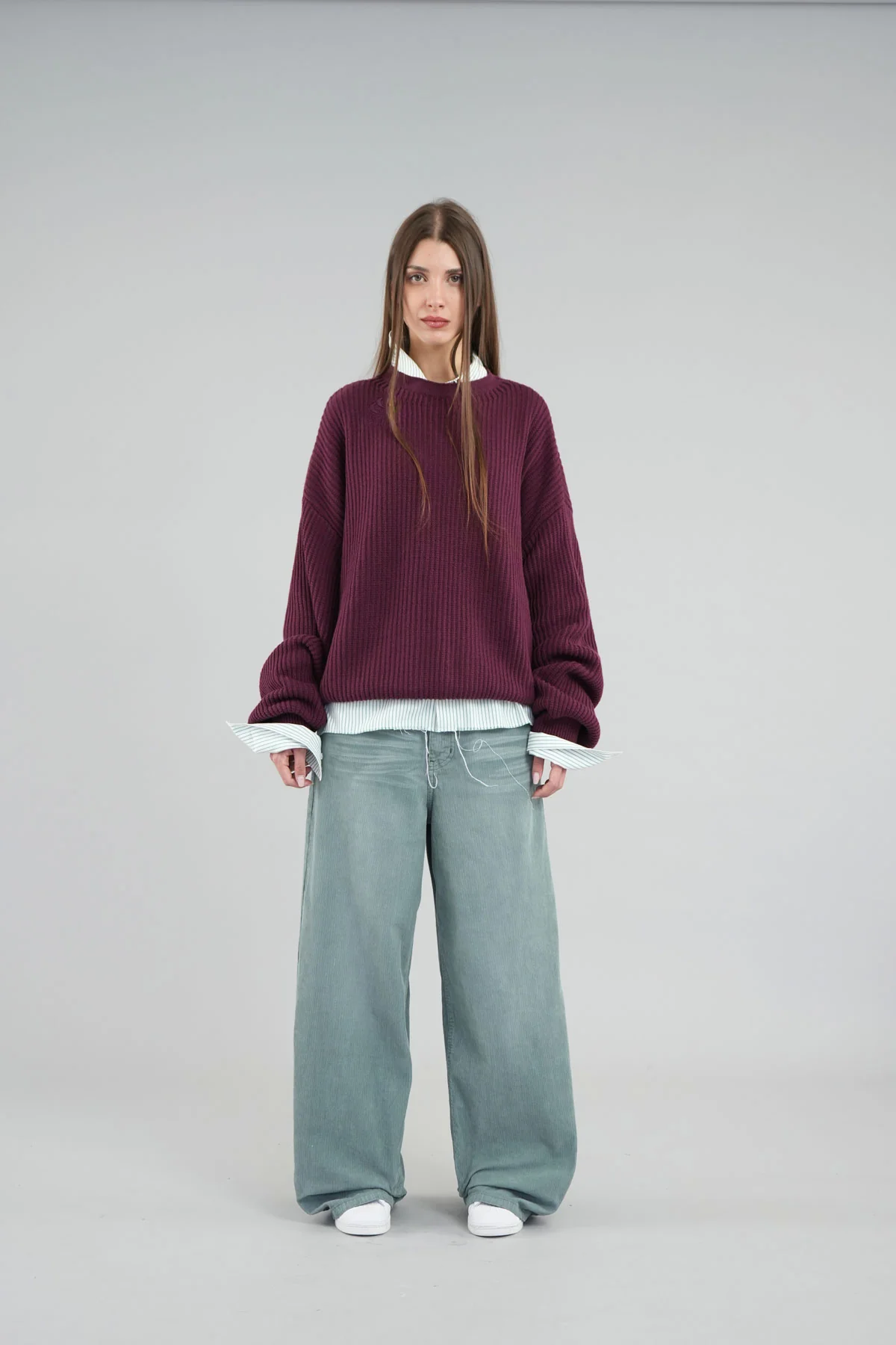 Amore Burgundy Knit - Image 7