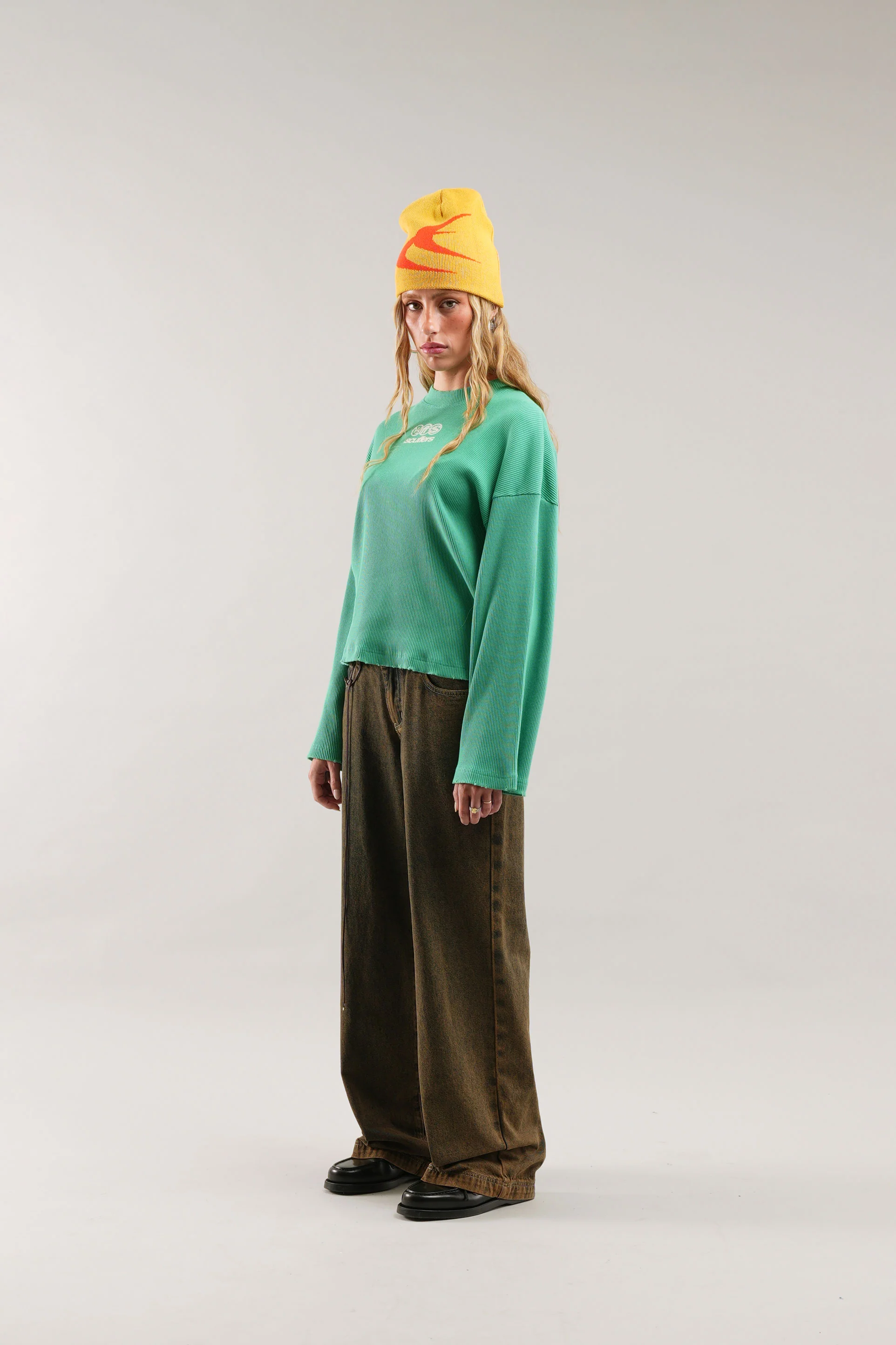 Amore Yellow Beanie - Image 5