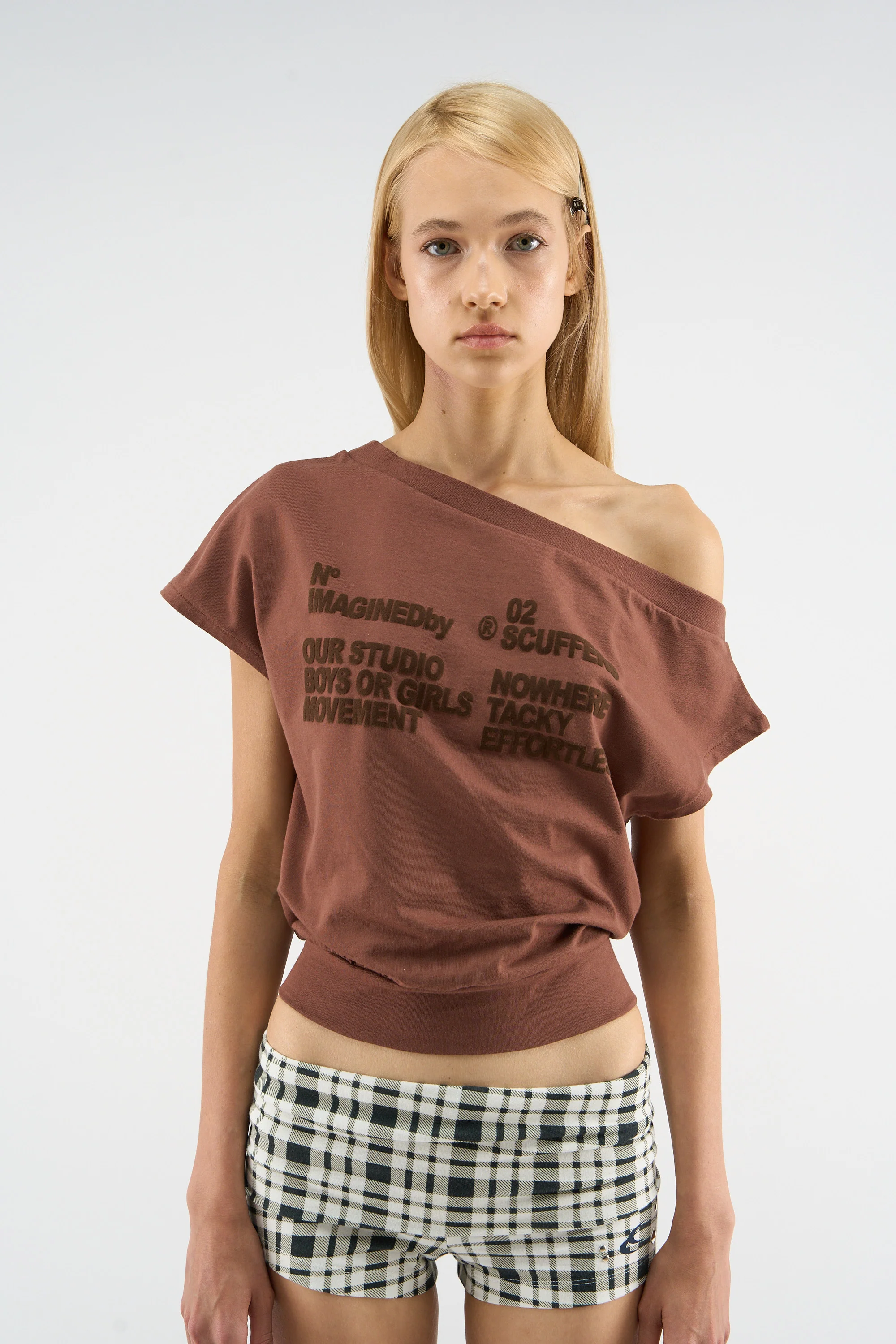 Anastasia Brown Top