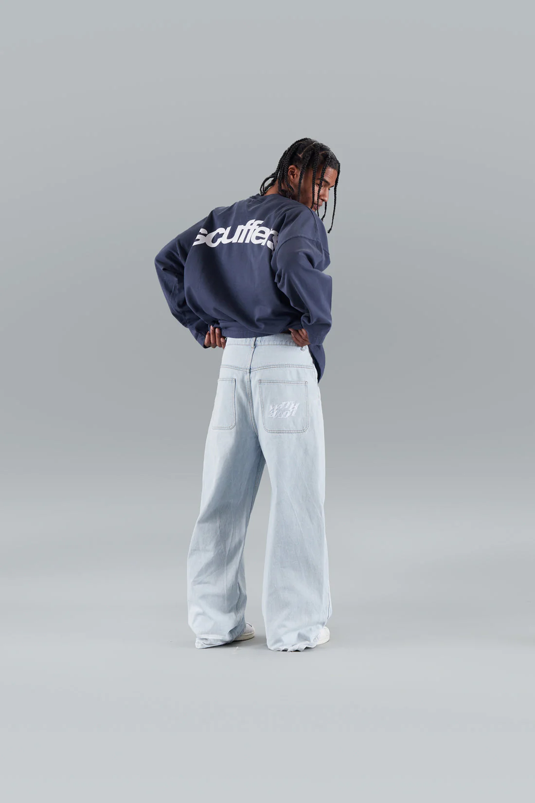 Angel Sweatshirt Navy - Image 6