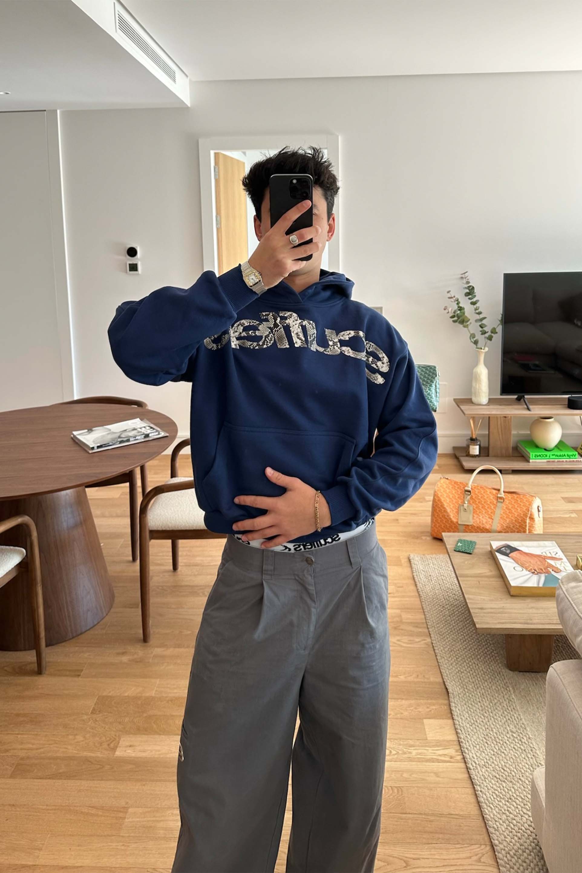 Animal Blue Hoodie - Image 4