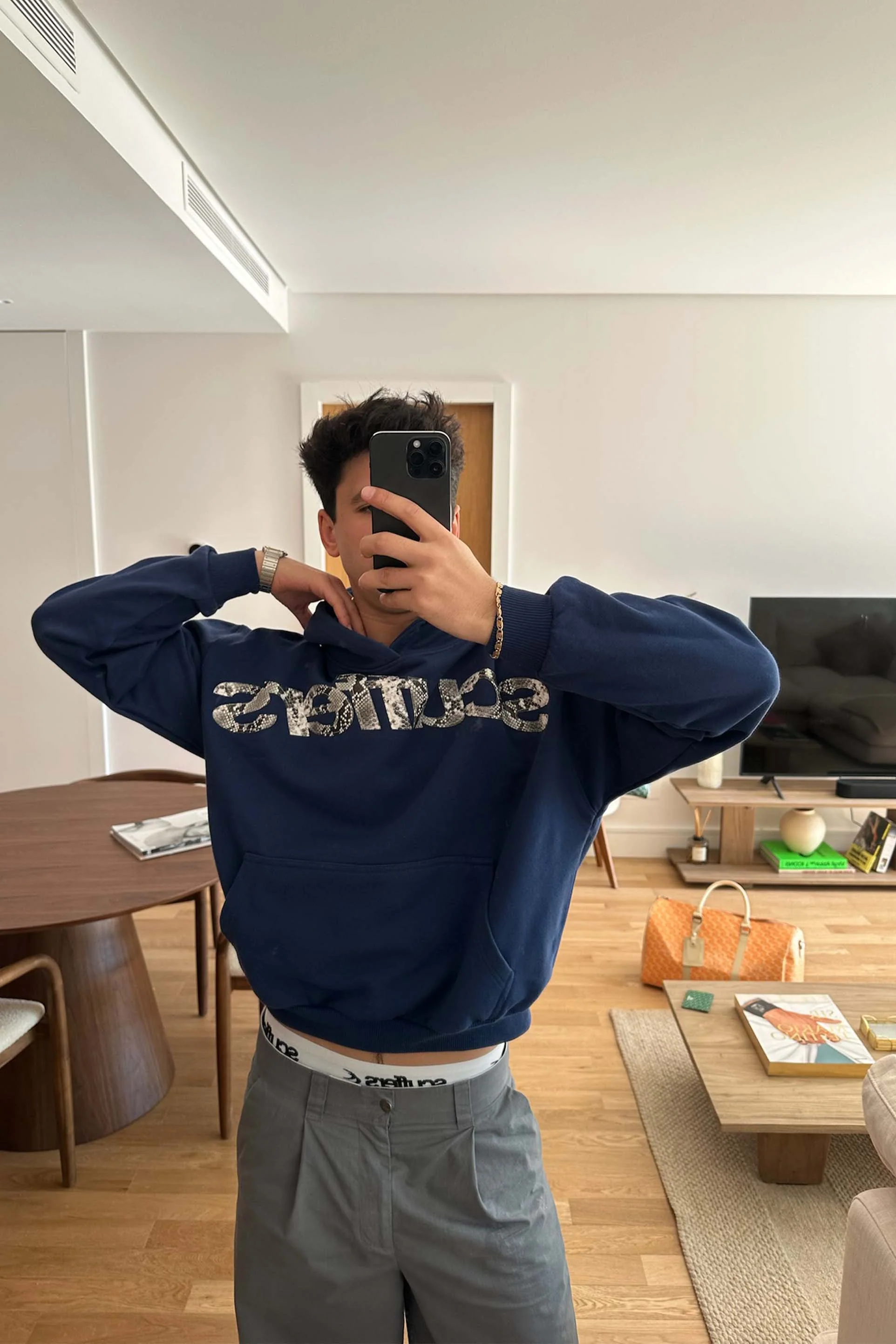 Animal Blue Hoodie - Image 6