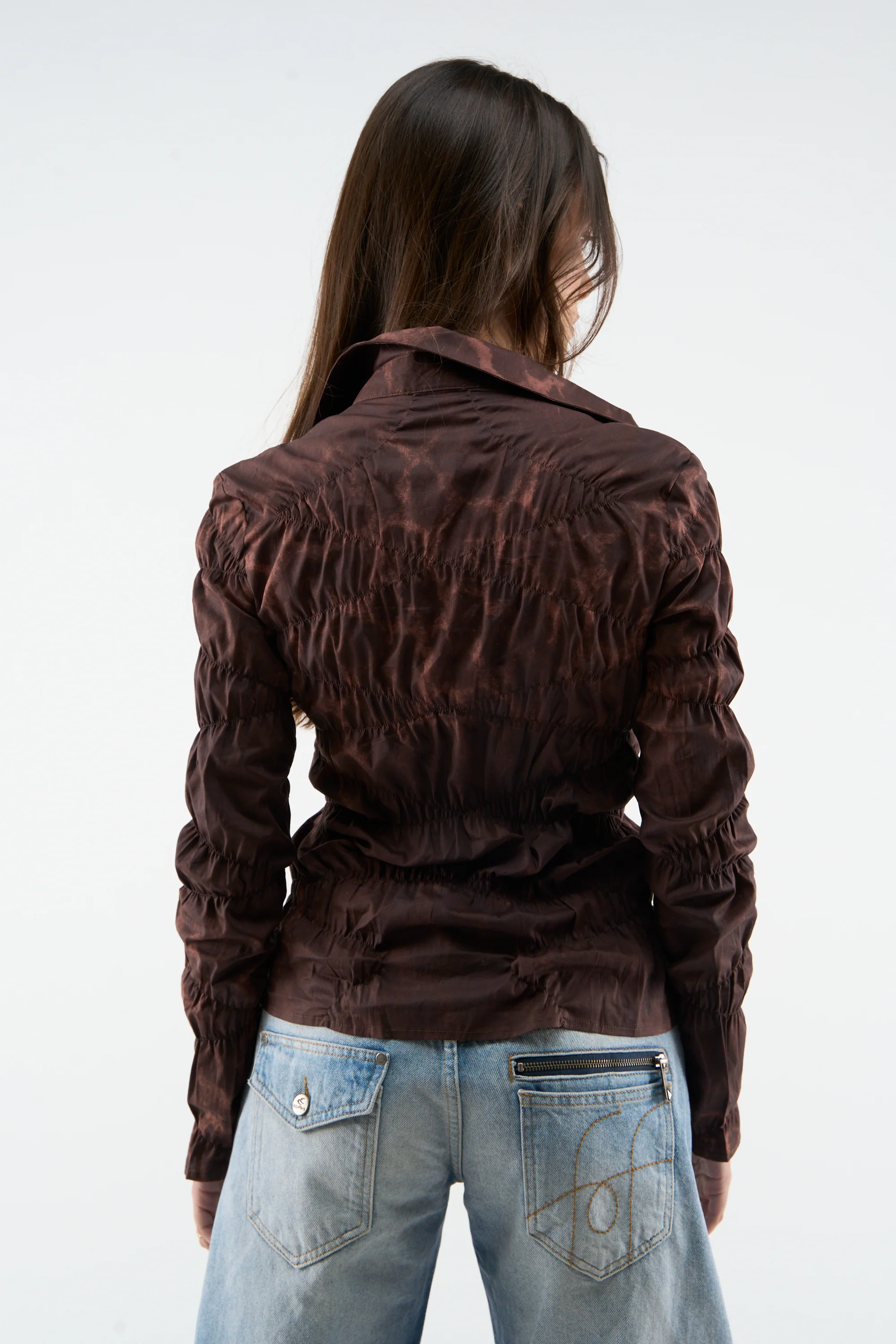 Anna Brown Shirt - Image 3