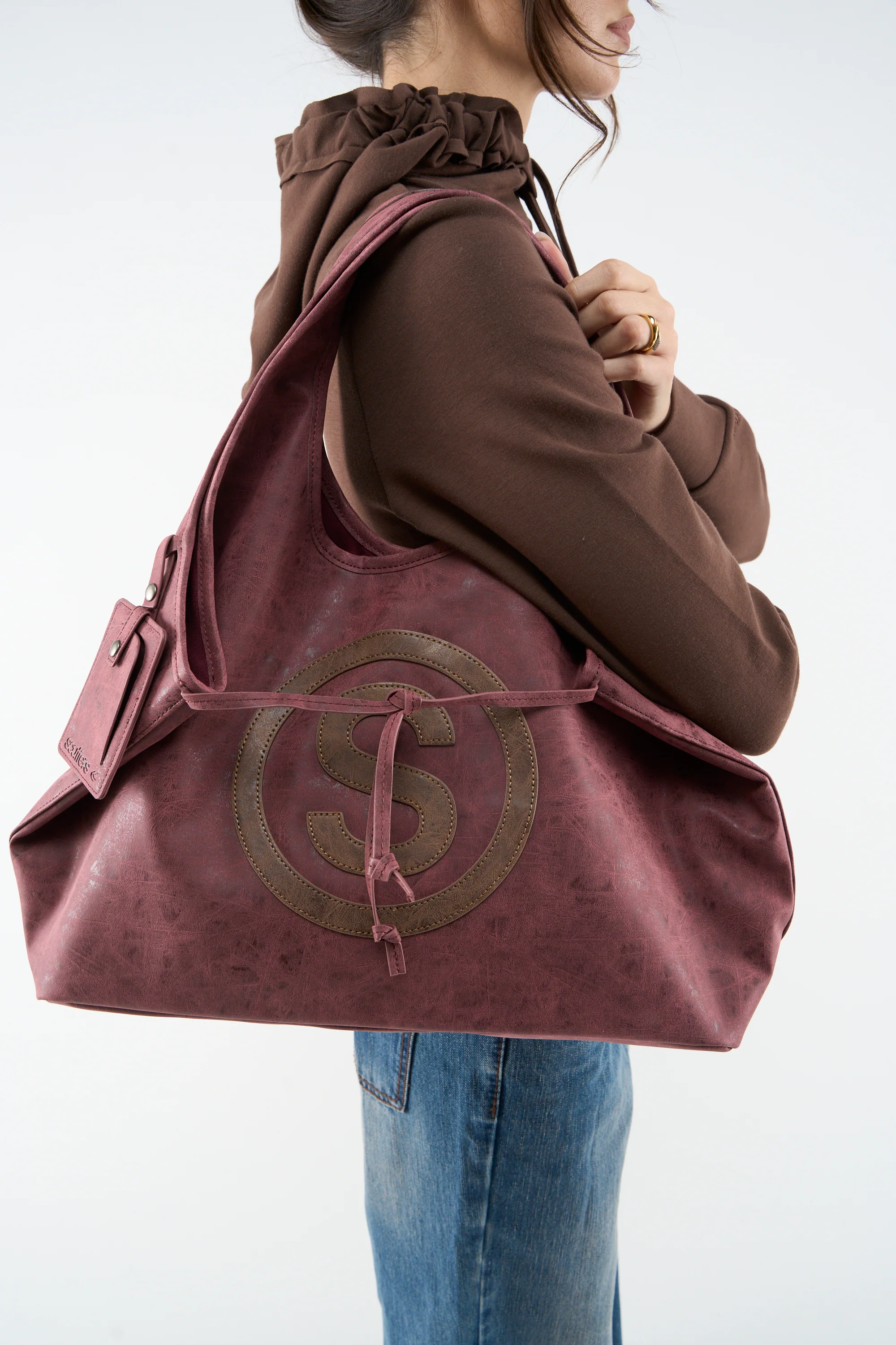 Antya Burgundy Bag - Image 4