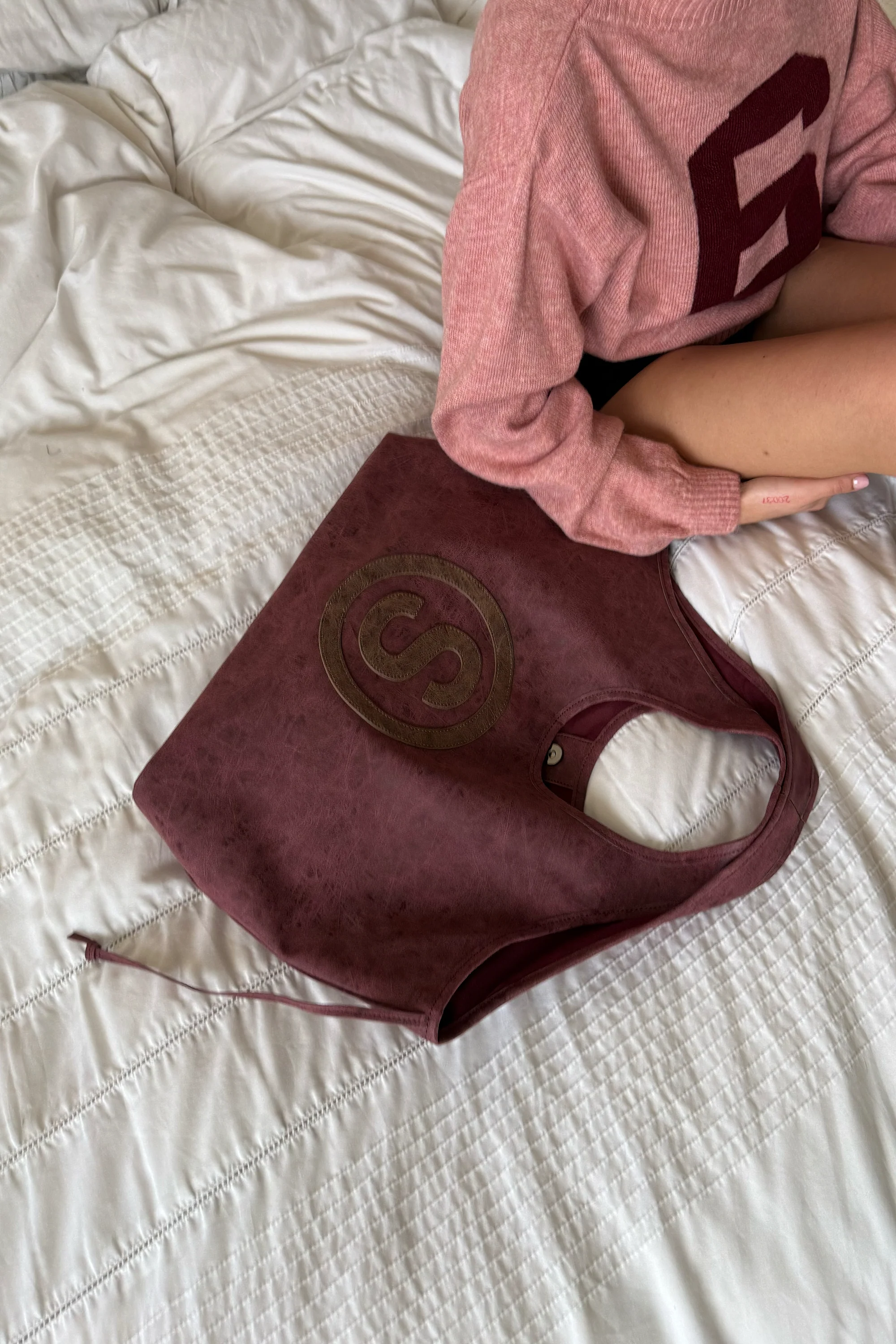 Antya Burgundy Bag - Image 6