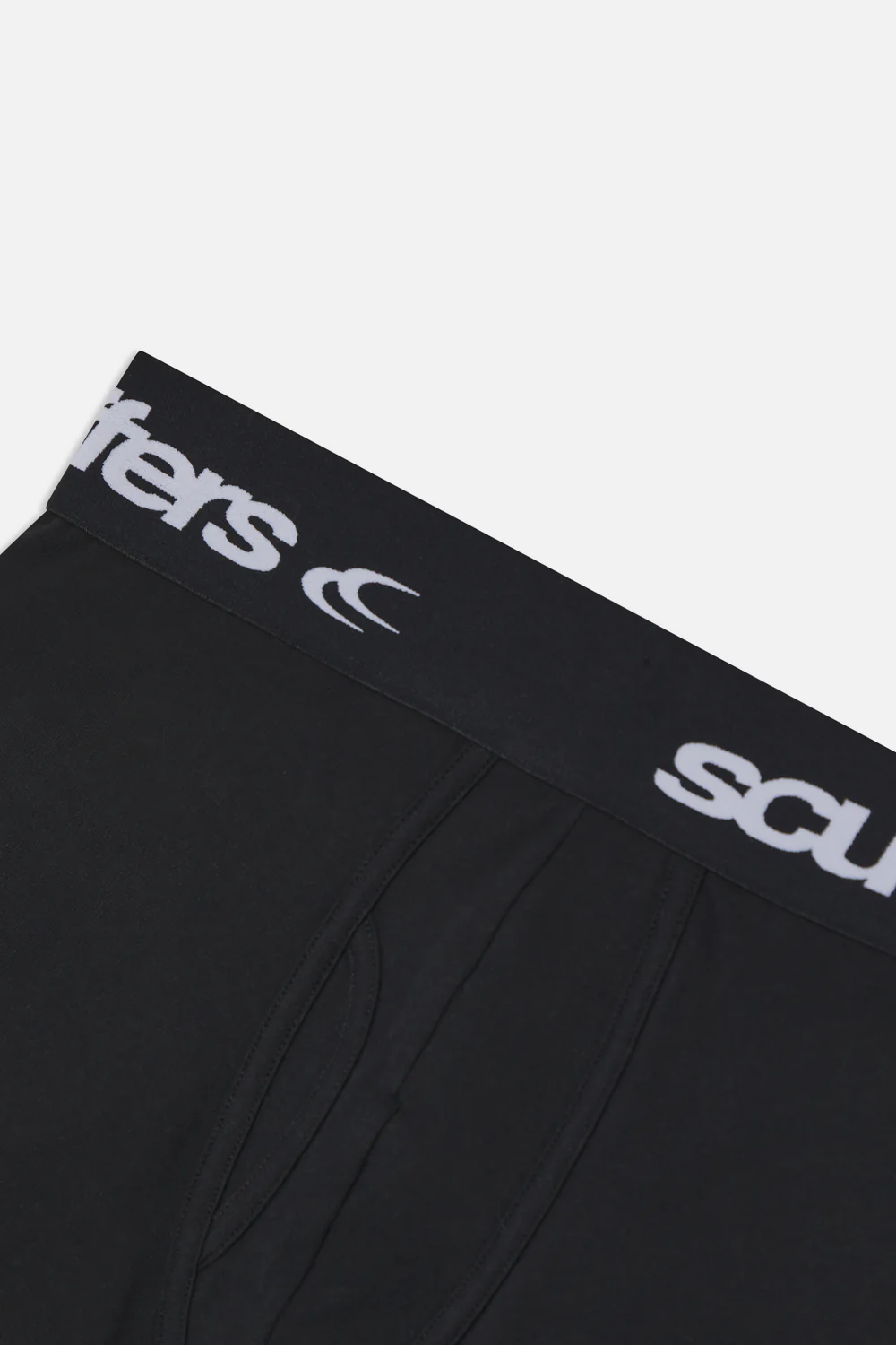 Basic Brief Black & White Boxers - Image 4