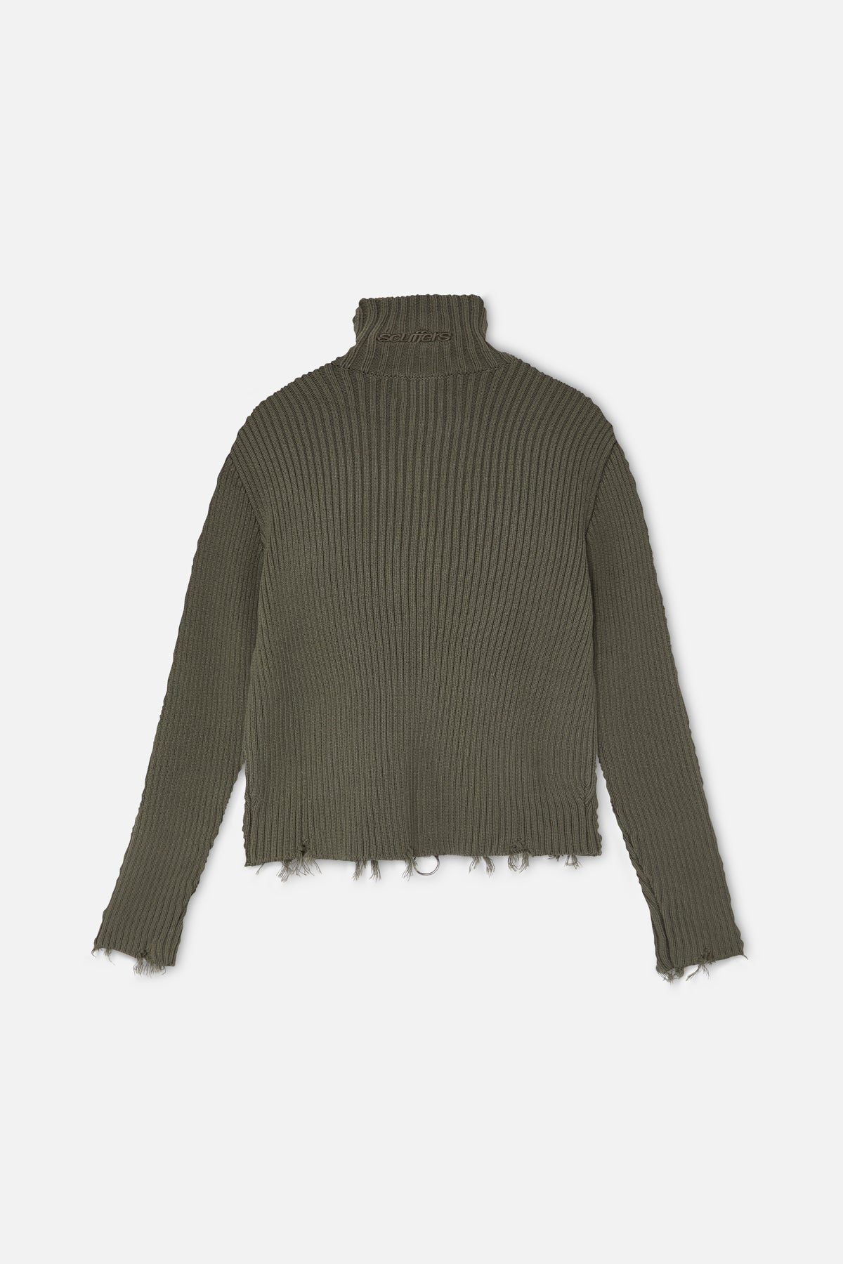 Bawdy Knit Green Zipper - Image 5