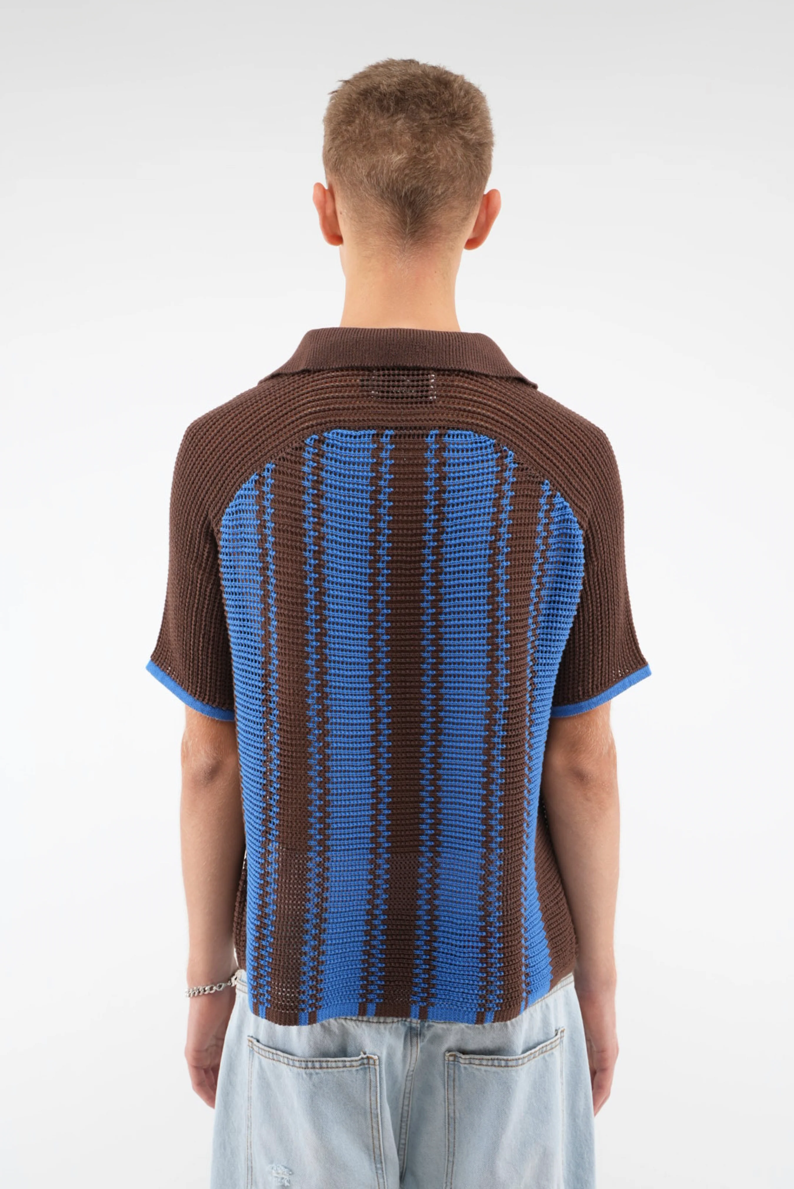 Beacon Brown Knit Jersey - Image 3