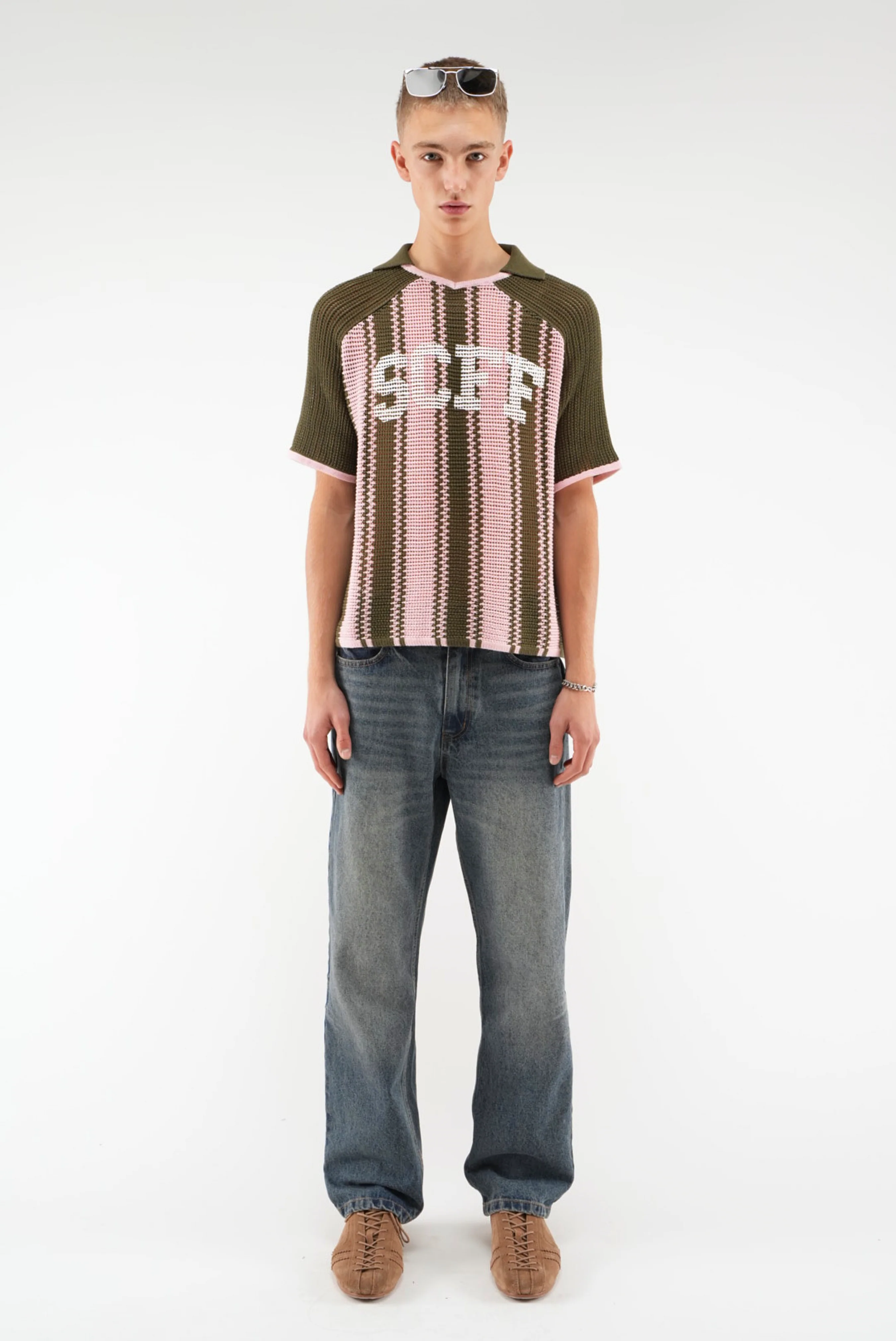 Beacon Pink Knit Jersey - Image 2