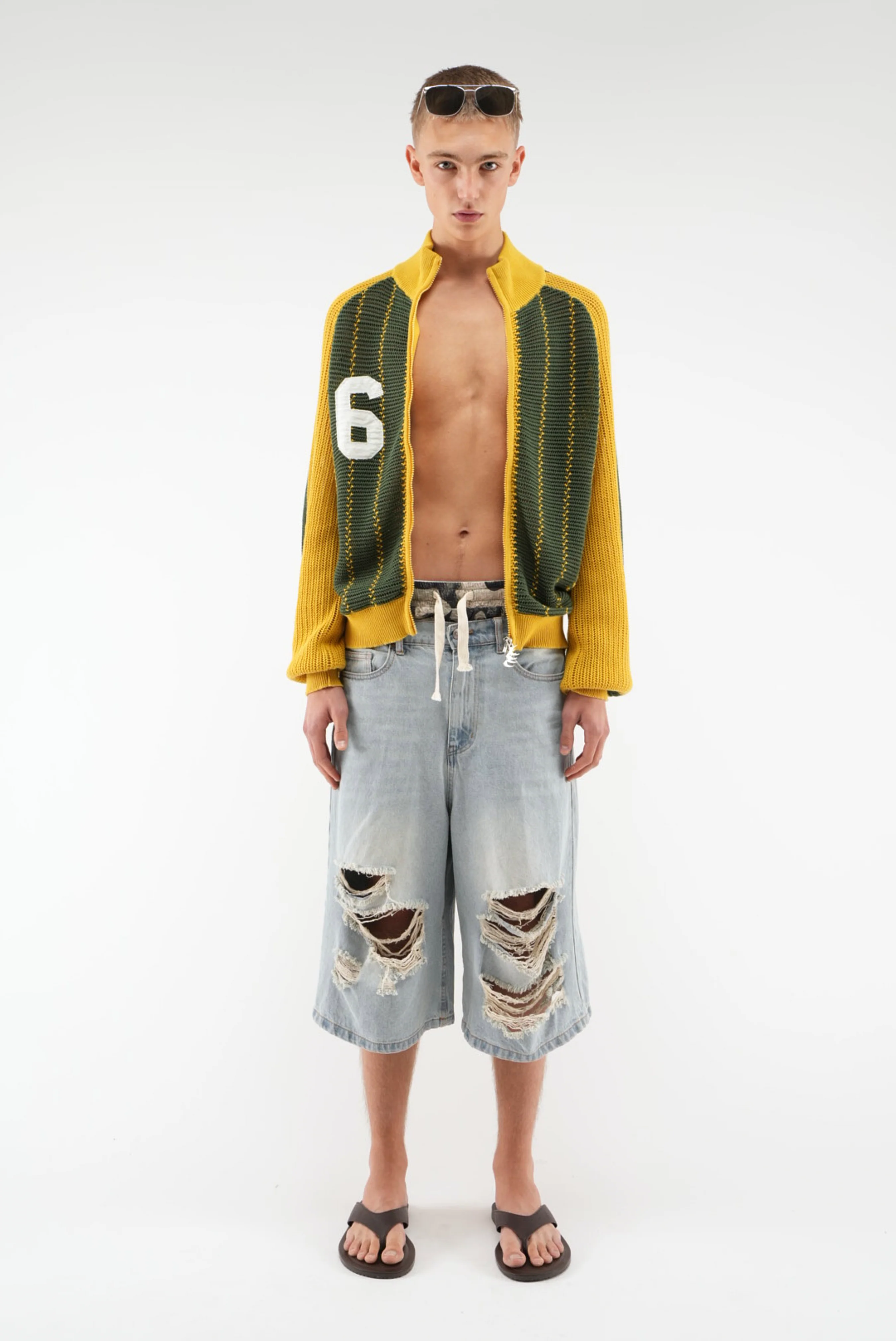Beacon Yellow Knit Zipper - Image 2
