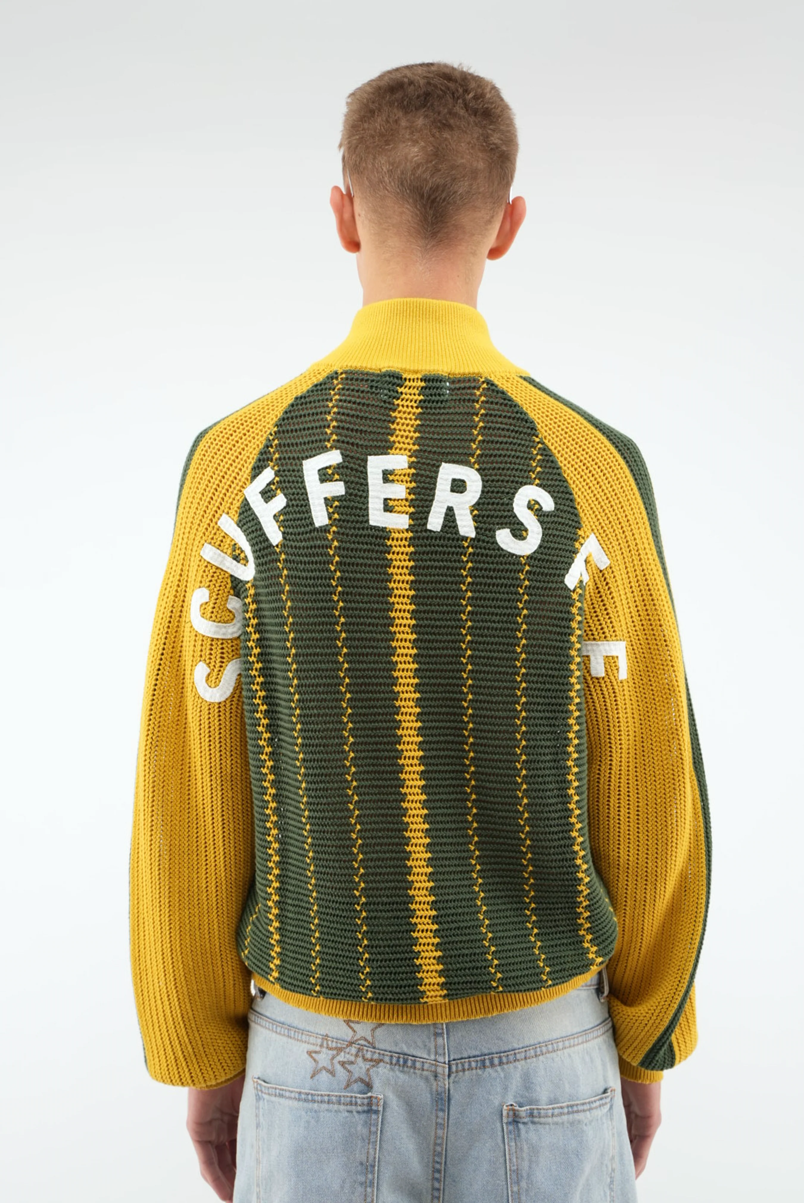 Beacon Yellow Knit Zipper - Image 3
