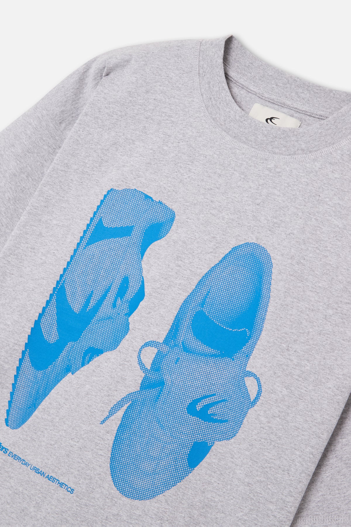 Boots Grey Melange T-Shirt - Image 5