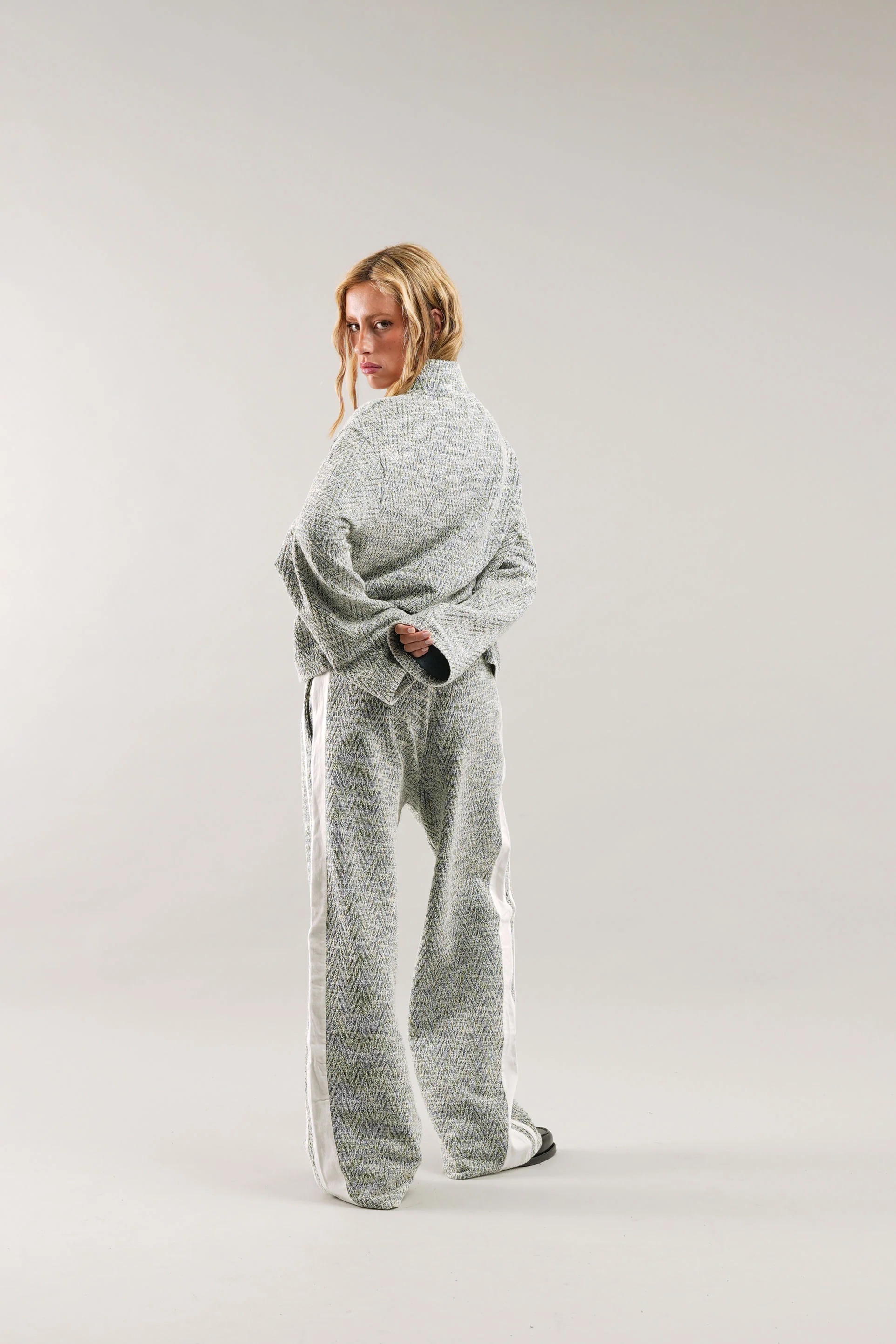 Boucle Green Pants - Image 9