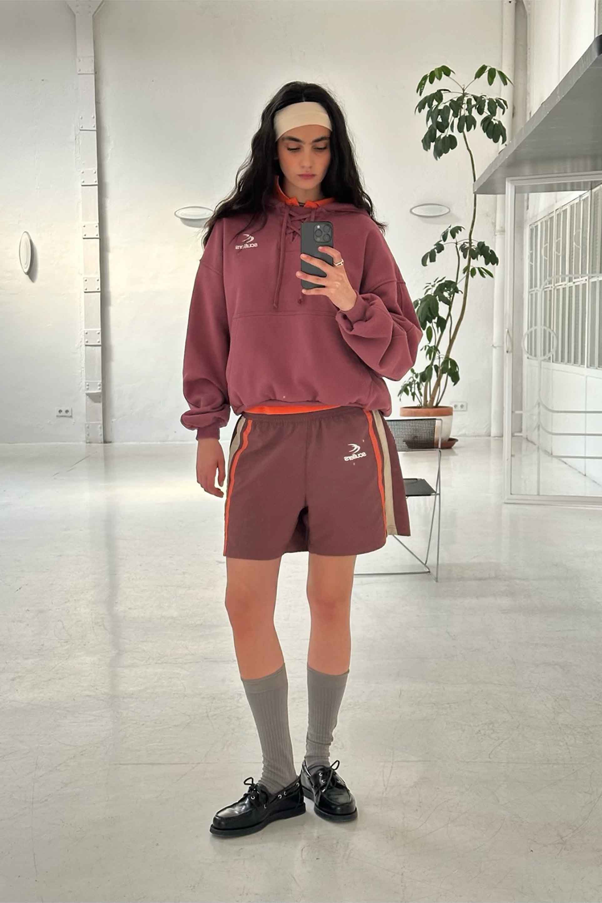 Boys or Girls Burgundy Hoodie - Image 7