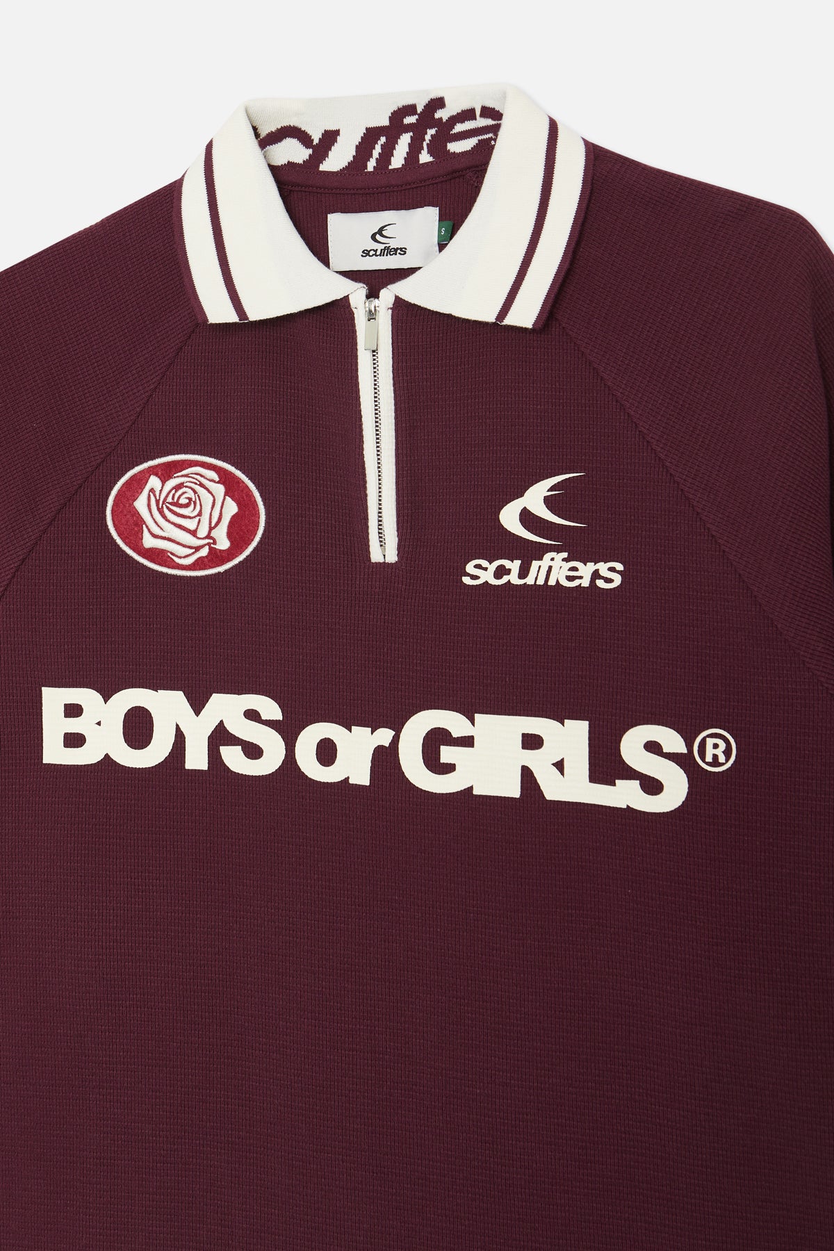 Boys or Girls Burgundy Polo - Image 5