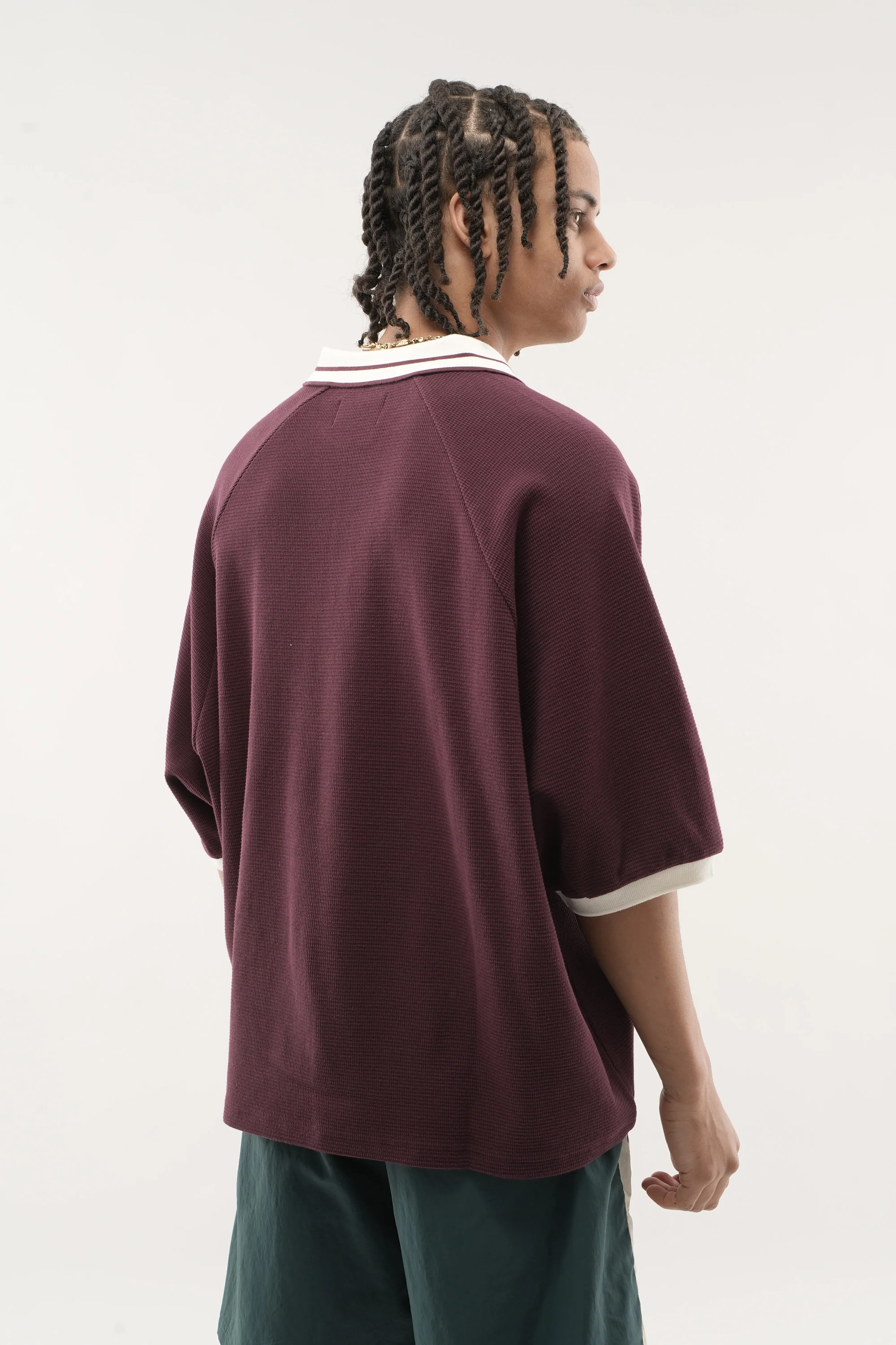 Boys or Girls Burgundy Polo - Image 6