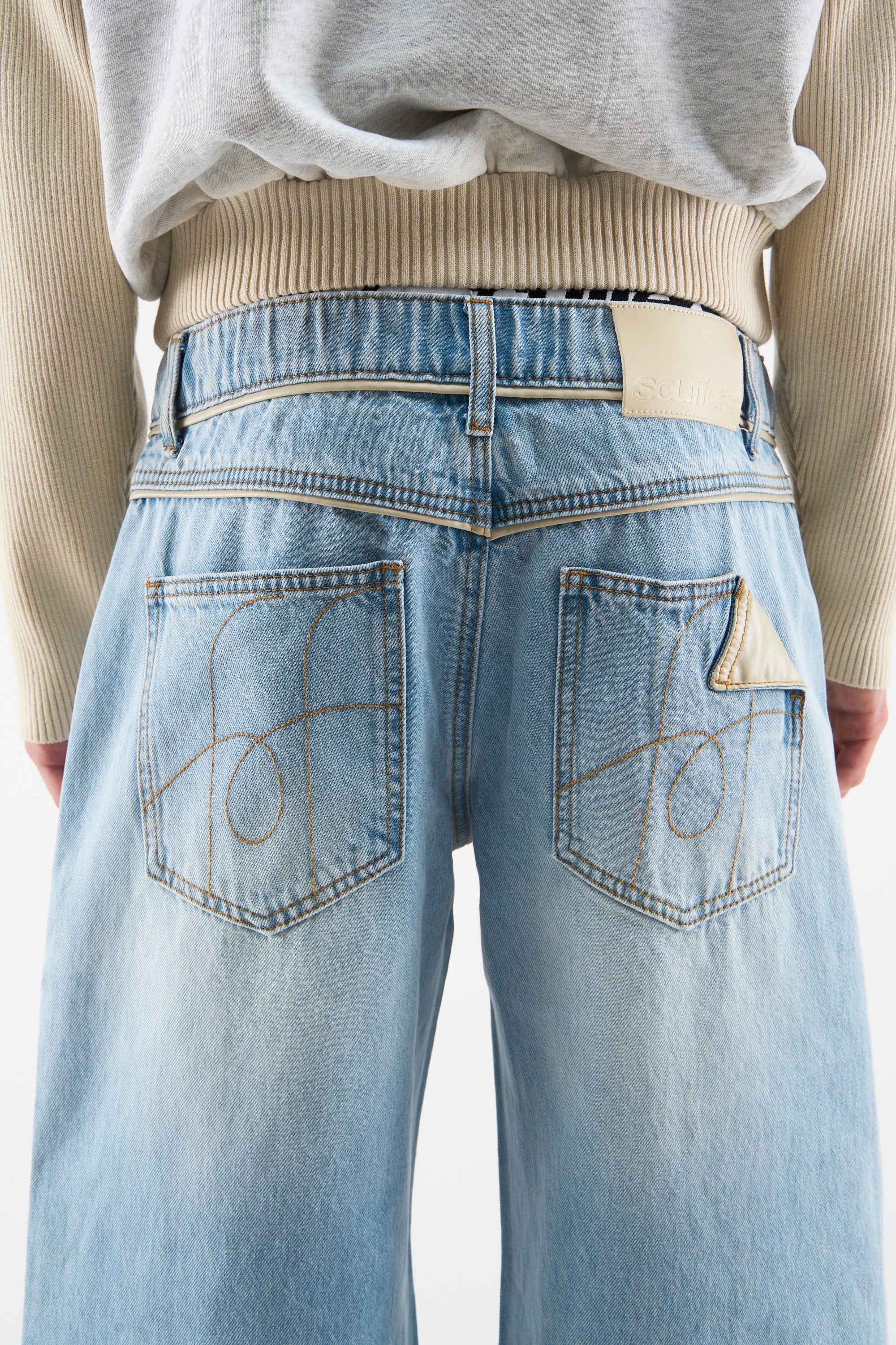 Brief Light Blue Pants - Image 6