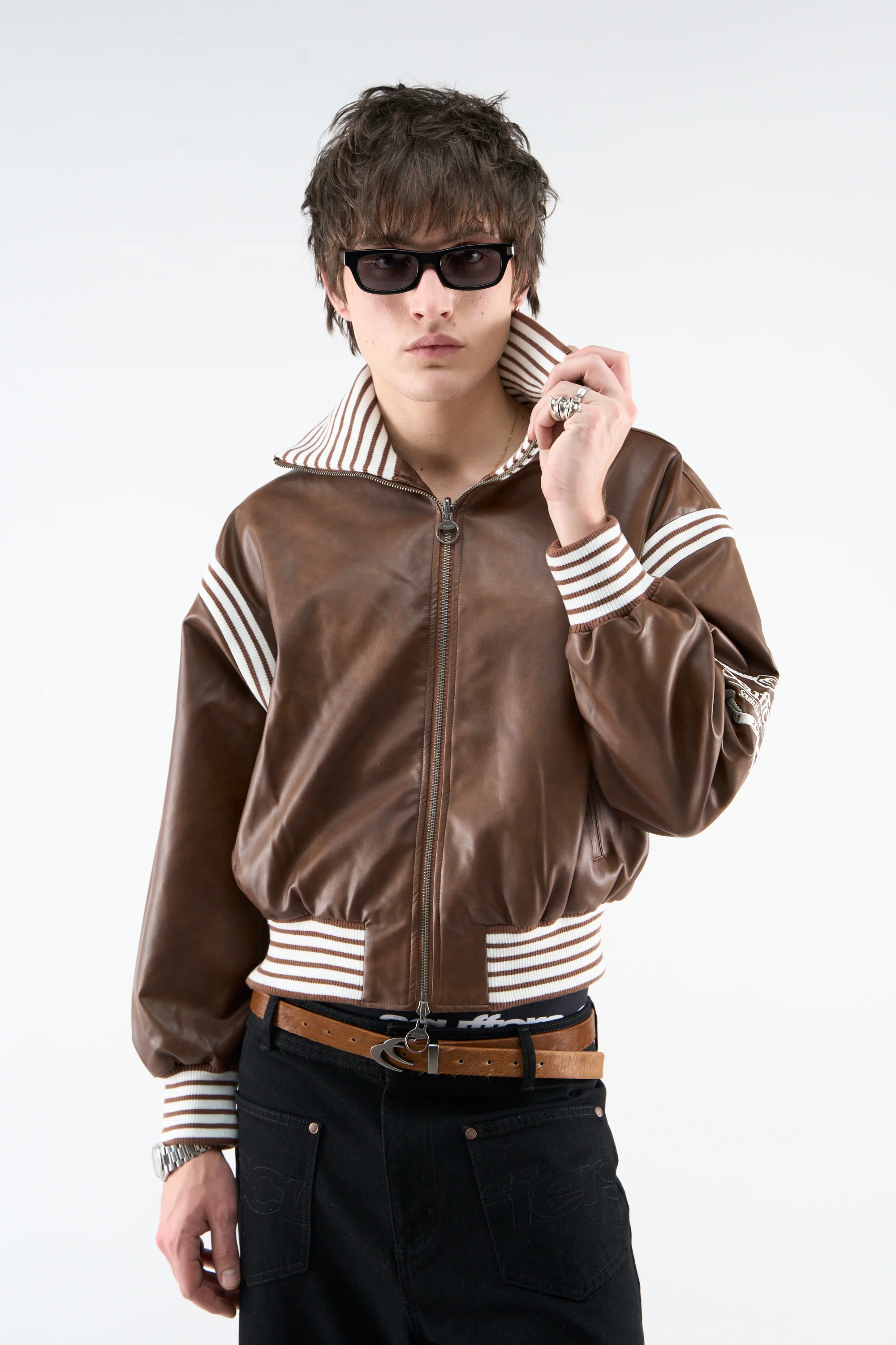 Brit Brown Jacket - Image 3