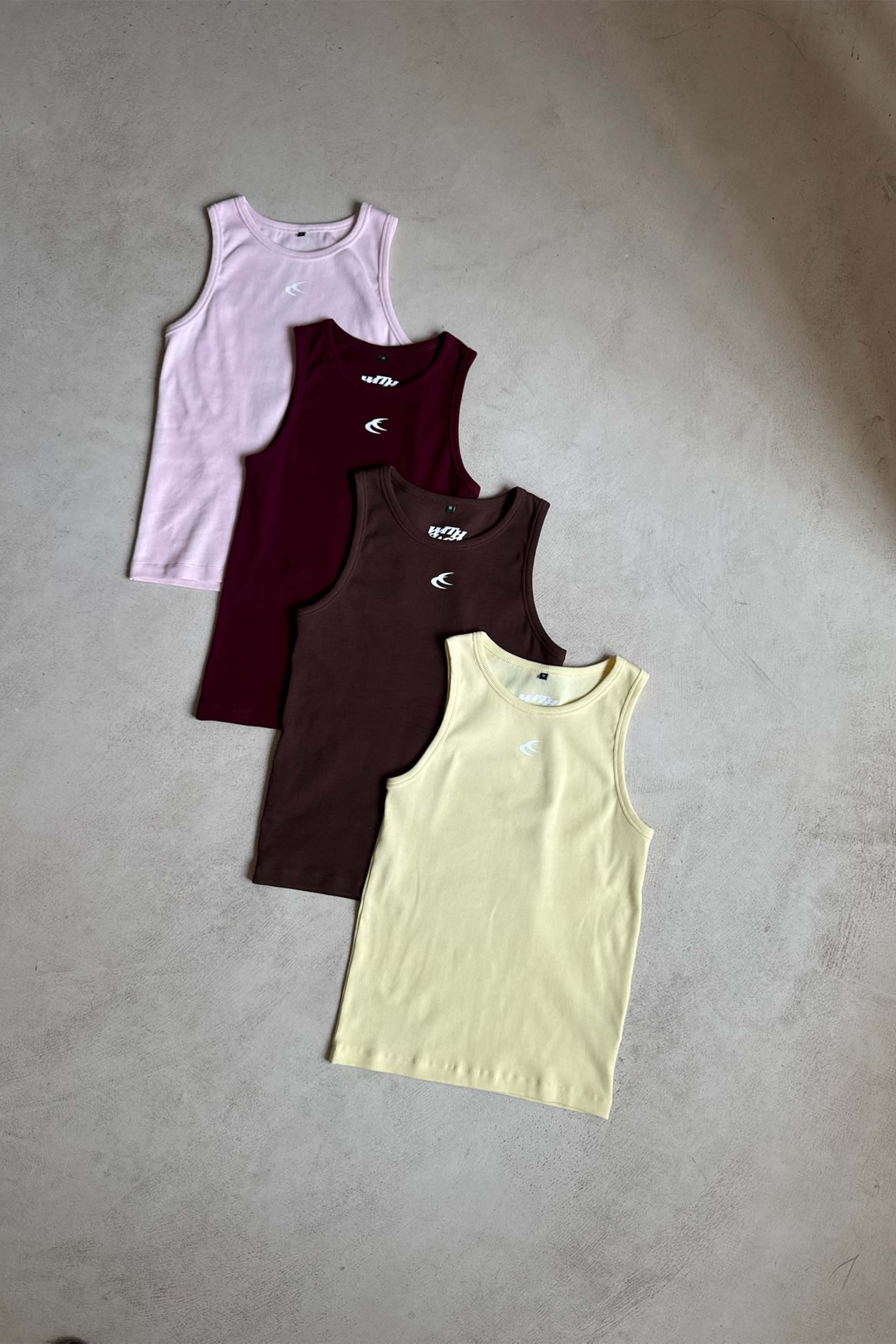 Brown & Yellow Canale Scff Tank Top Pack - Image 7