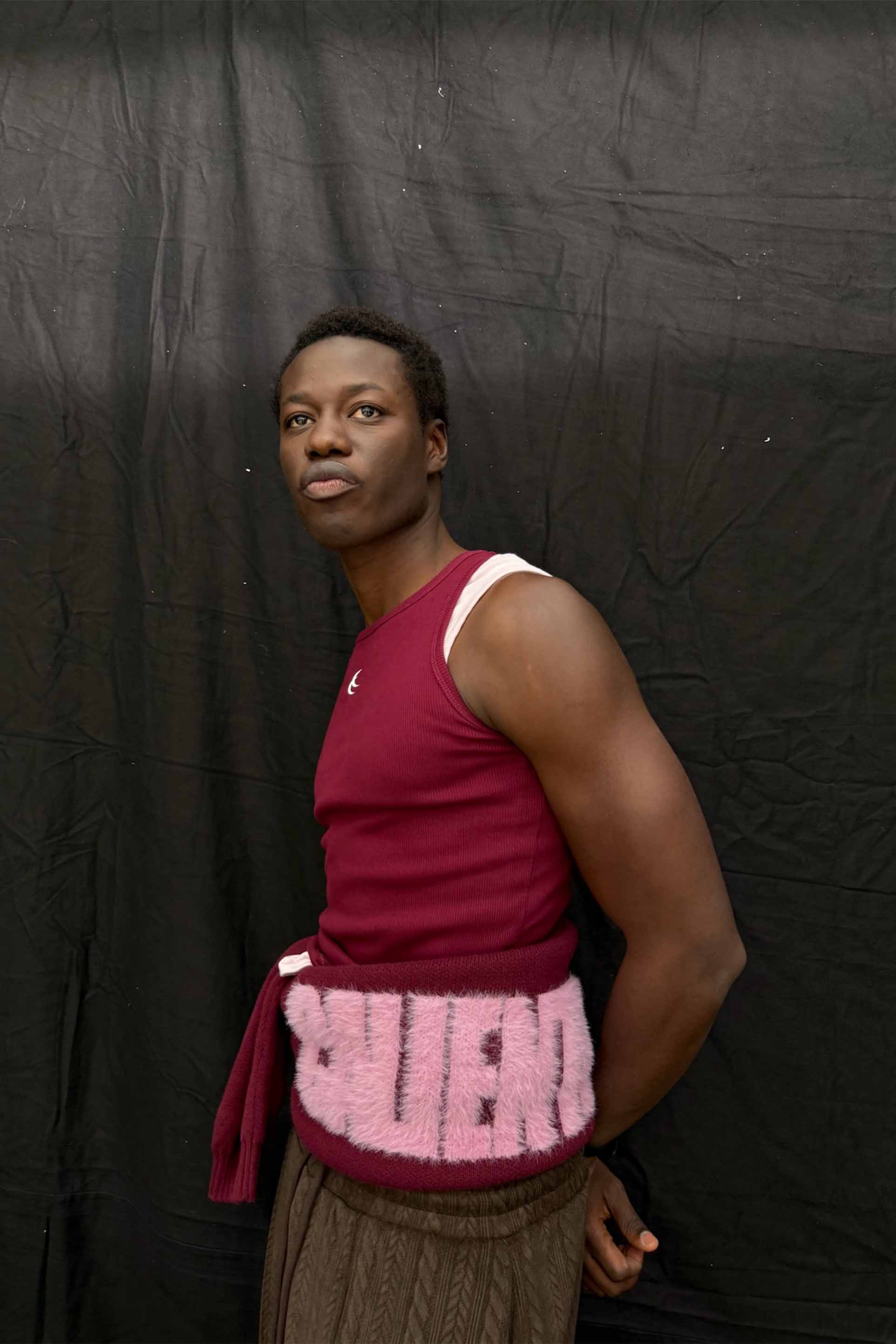 Caliente Burgundy Knit - Image 4