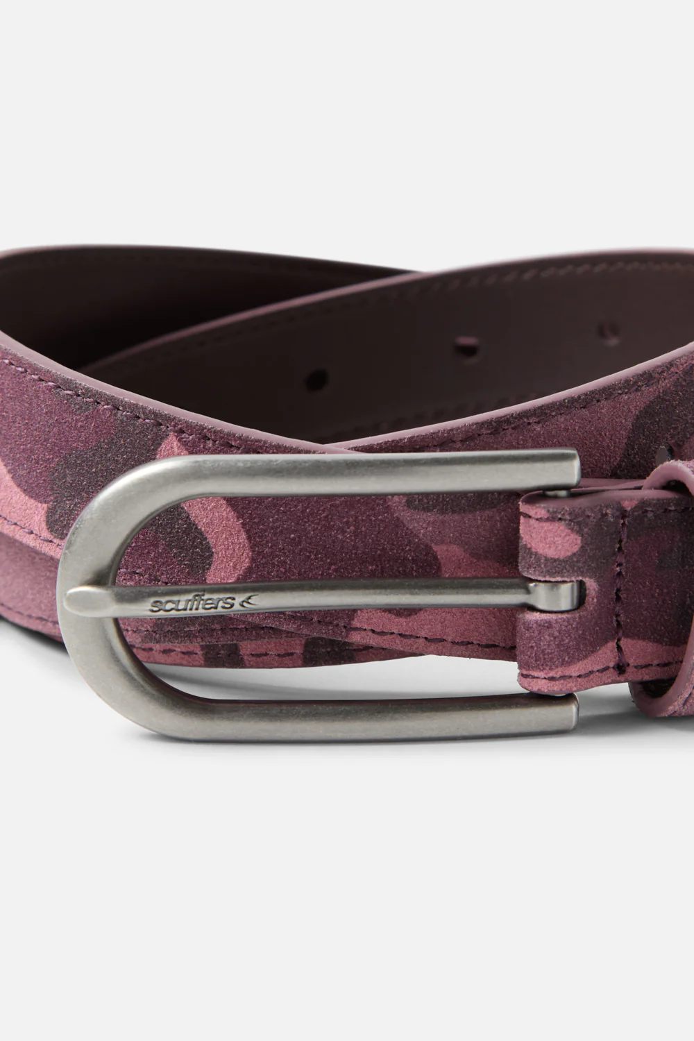 Camo Burgundy Belt - Image 4