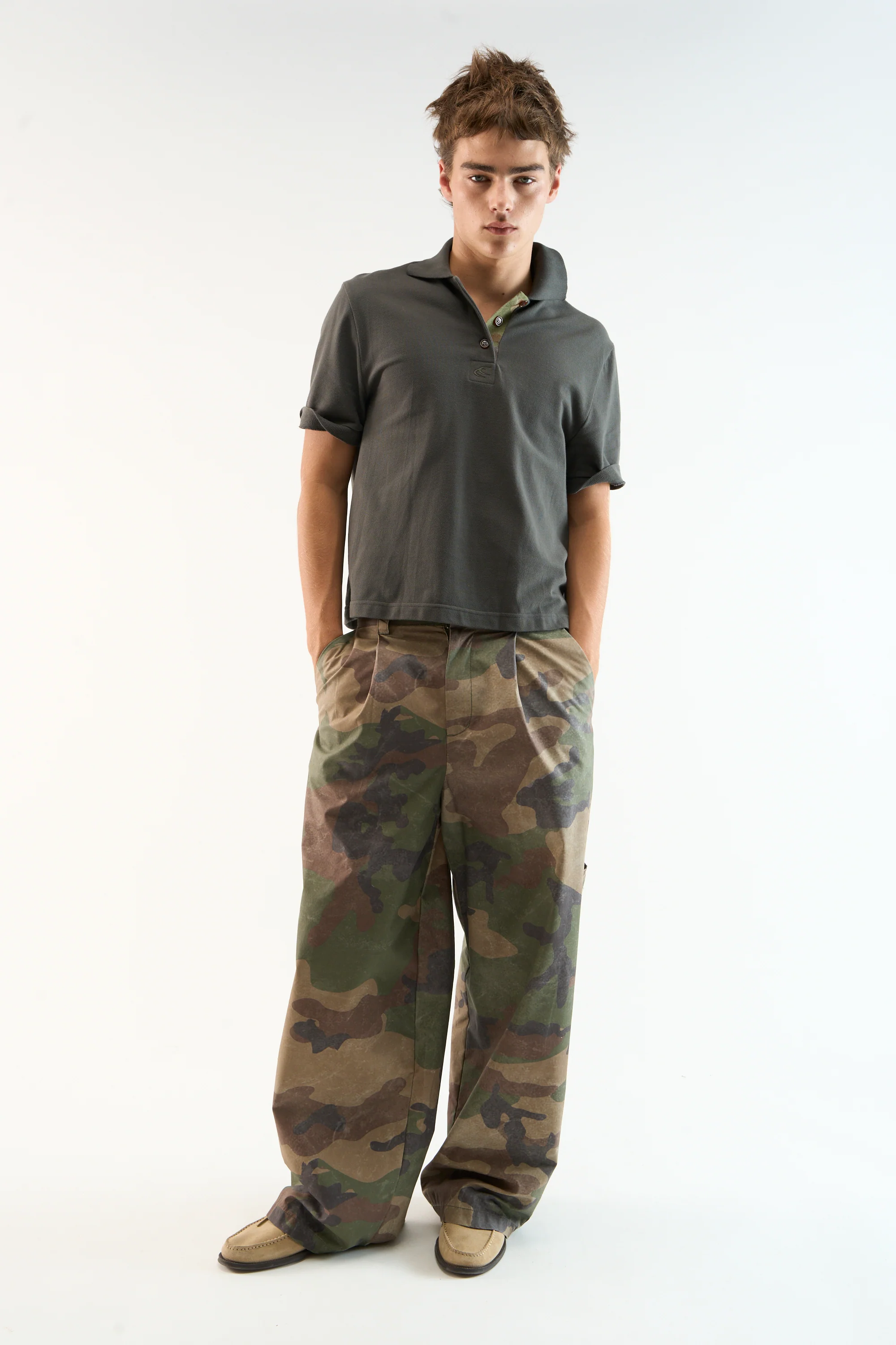 Camo Dark Polo - Image 9