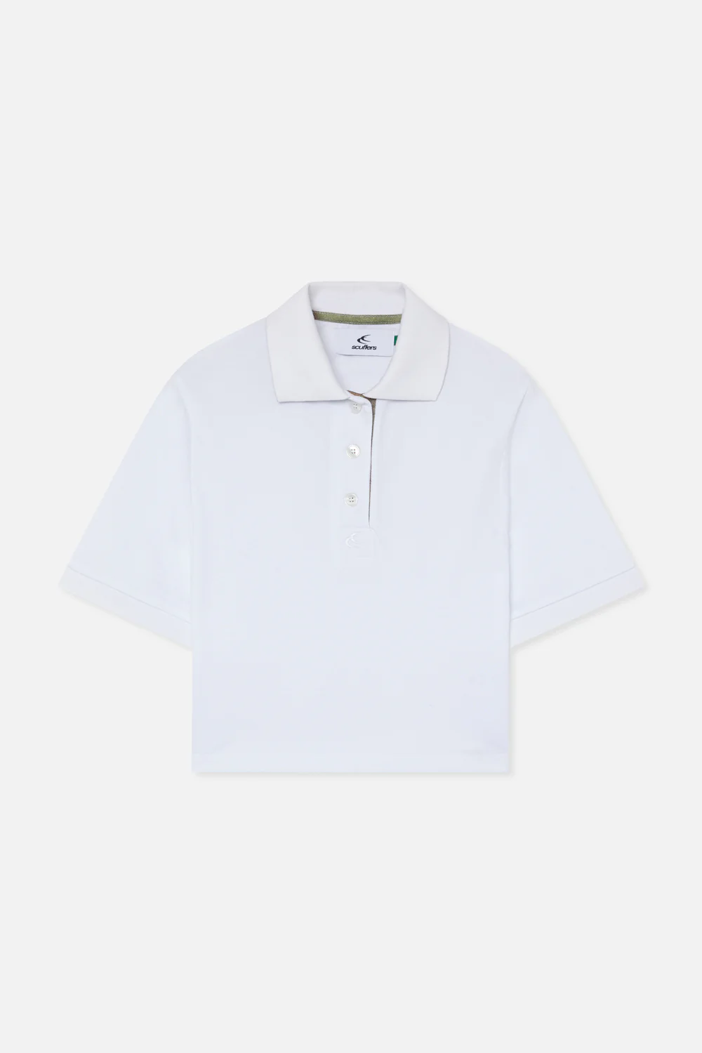 Camo White Polo
