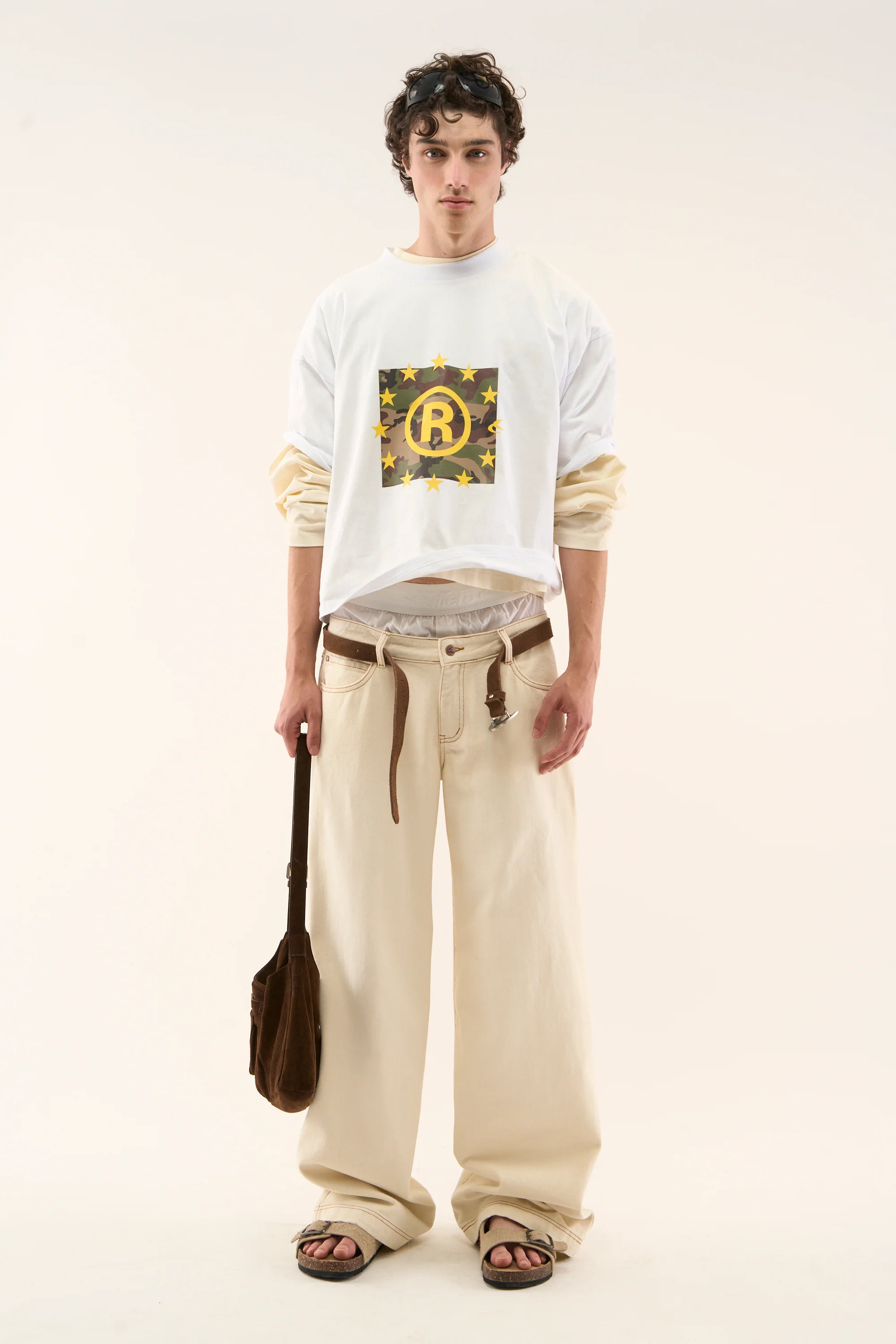 Carrie Ecru Pants - Image 2