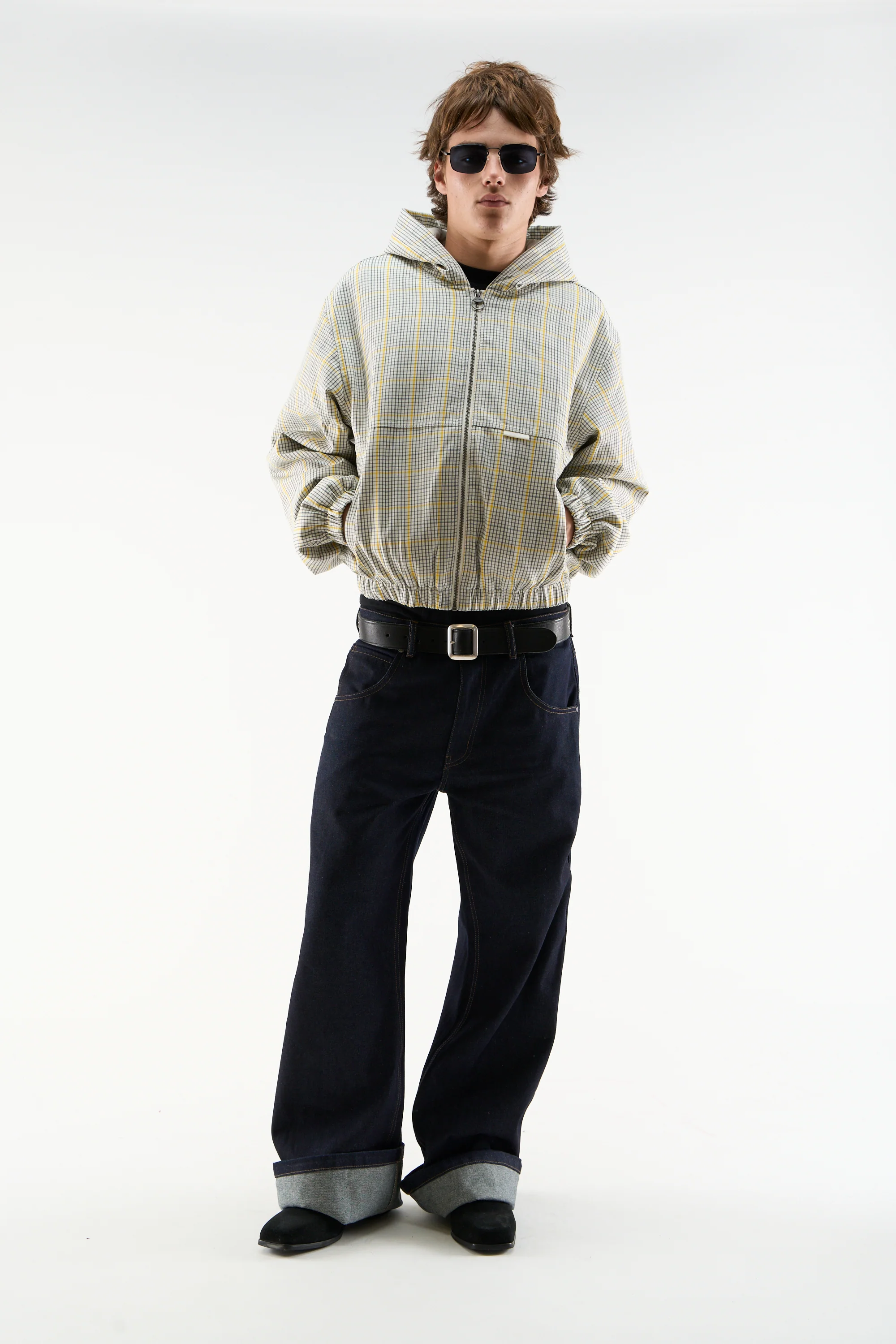 Checkered Work Jacket - Image 2