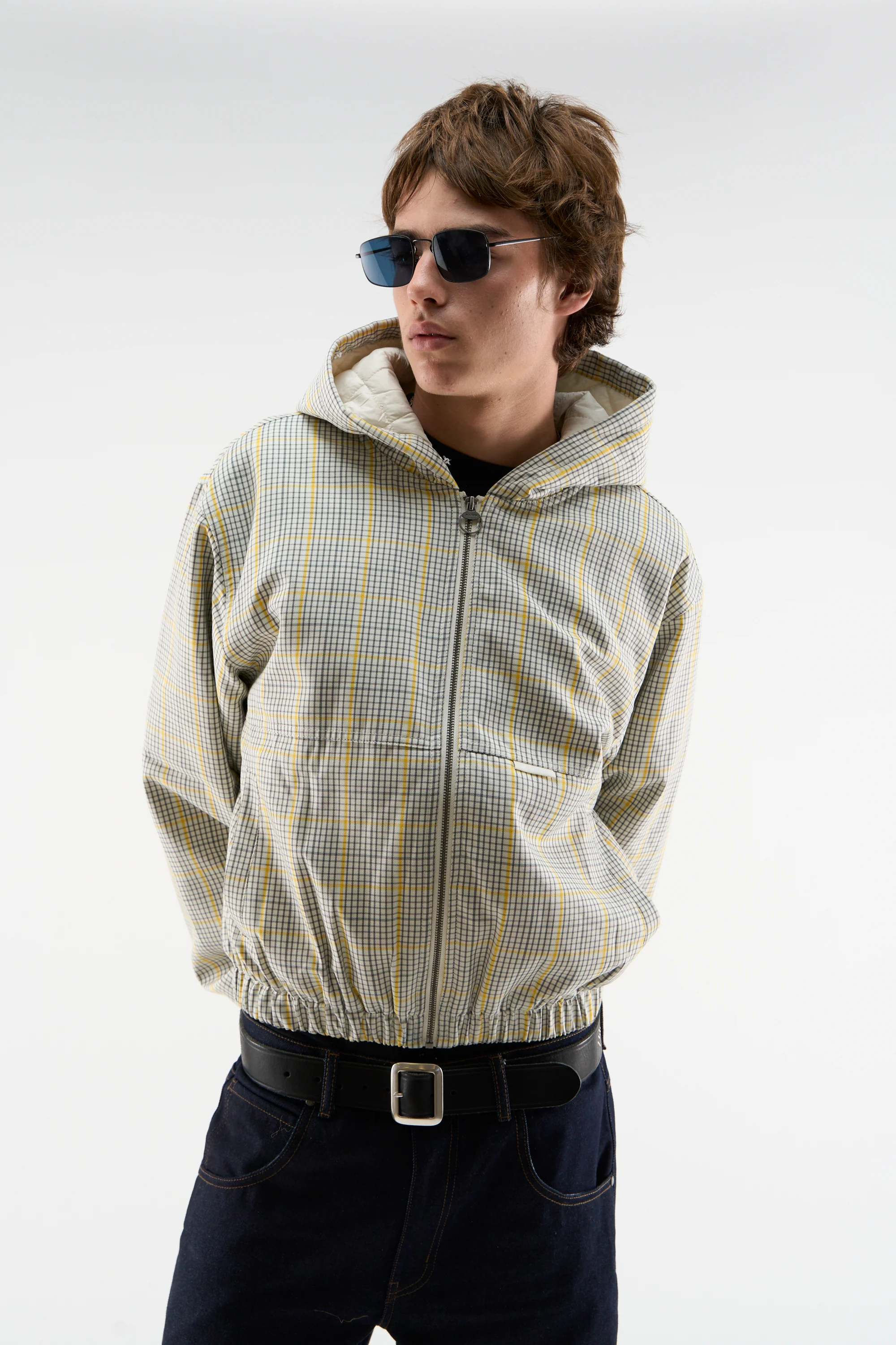 Checkered Work Jacket - Image 4
