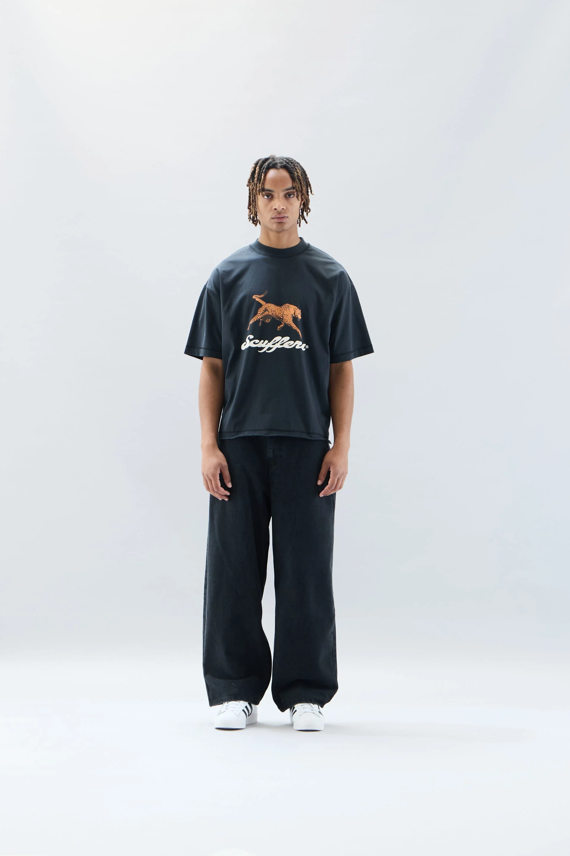 Cheetah Black T-shirt - Image 3