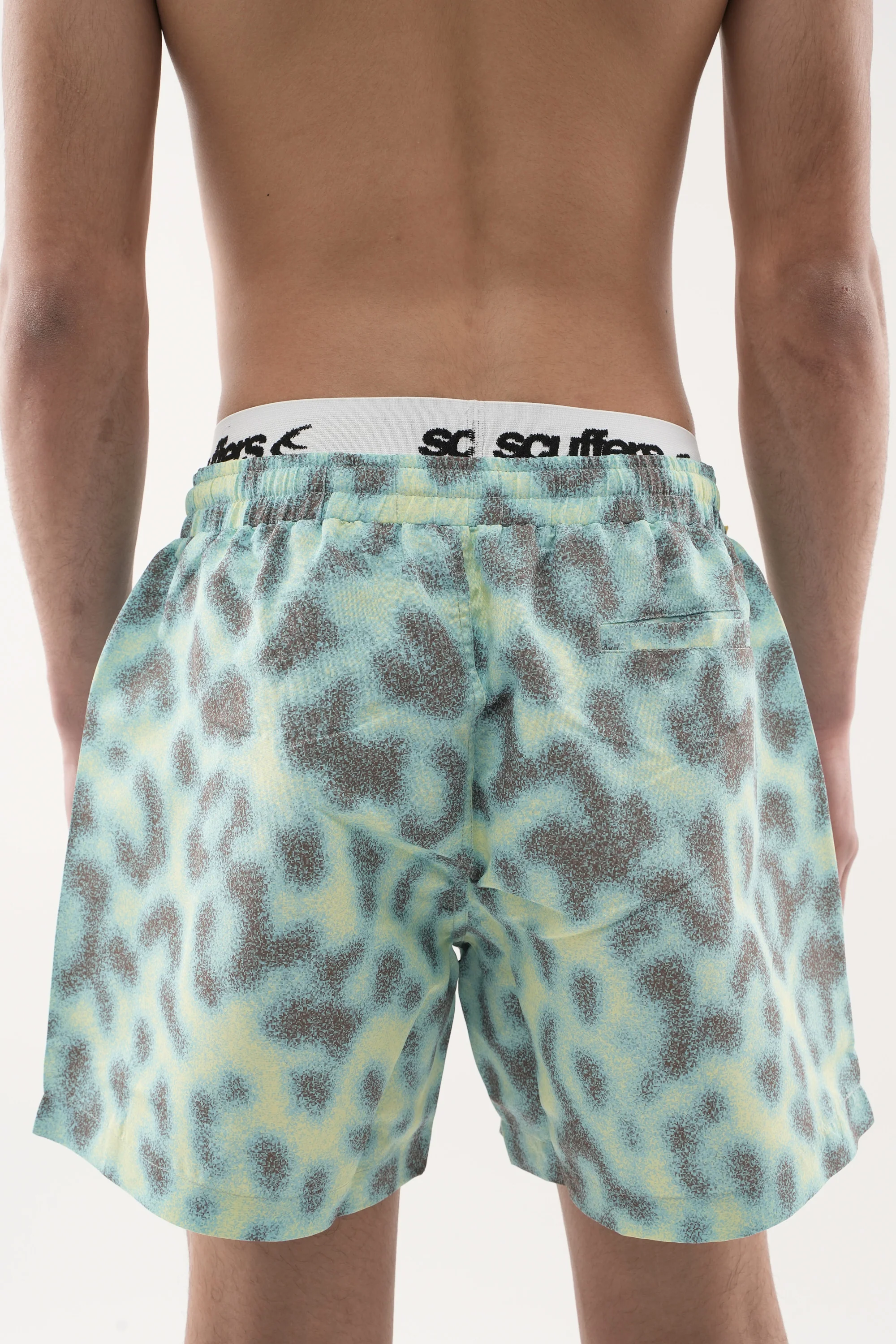 Cheetah Blue Swimpants - Image 11