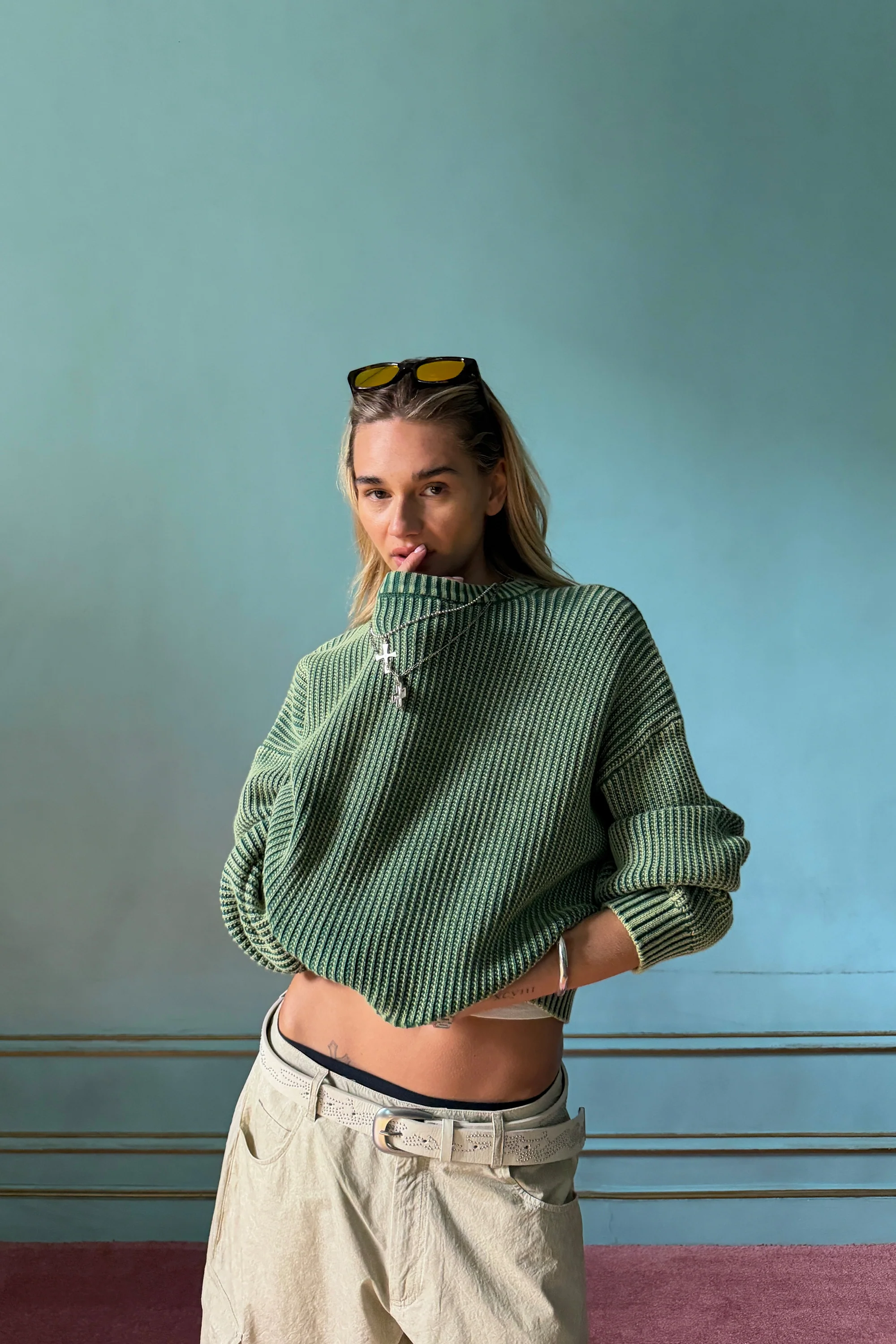 Cindy Green Knit - Image 5
