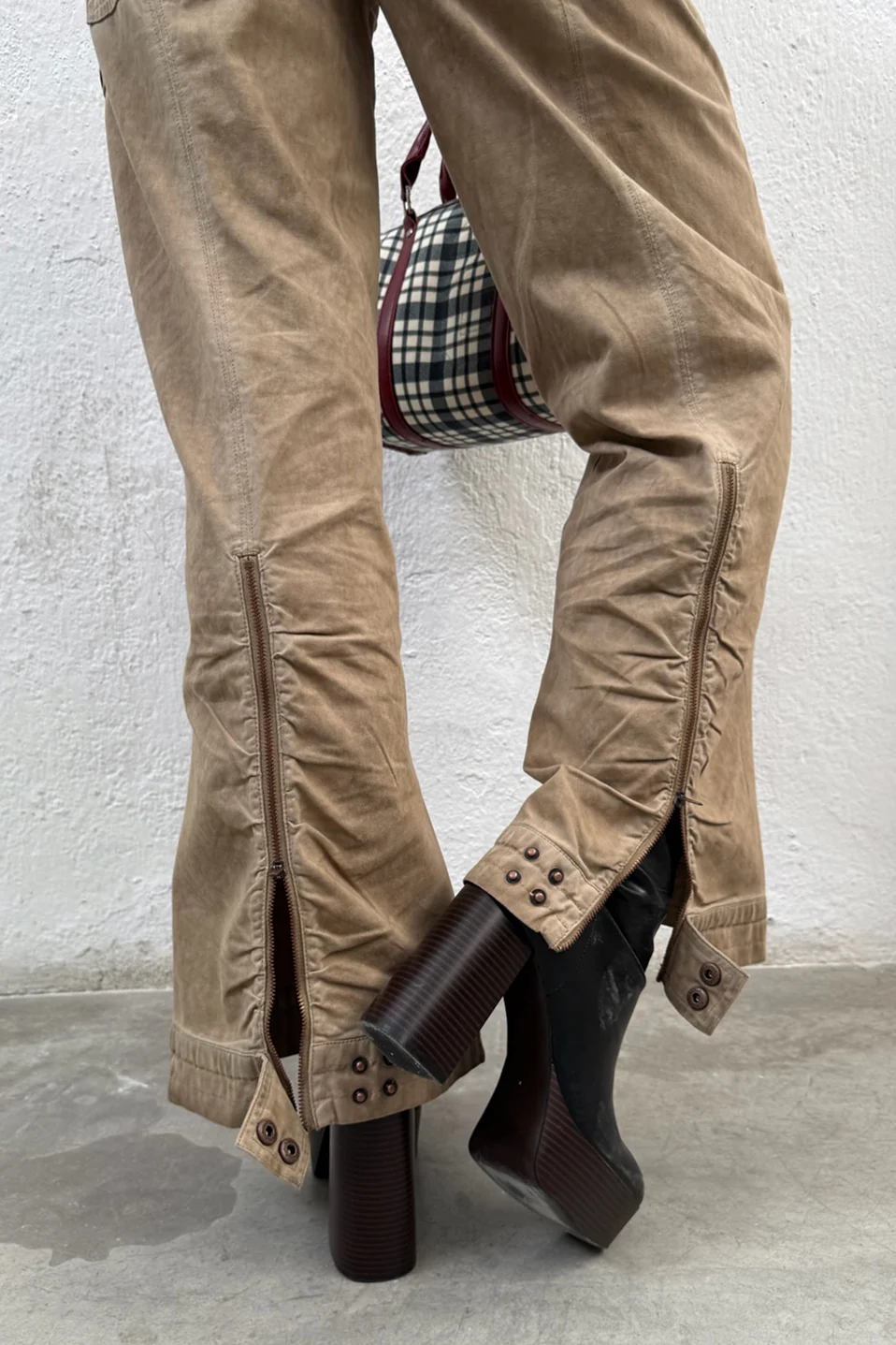 City Dusty Brown Pants - Image 7