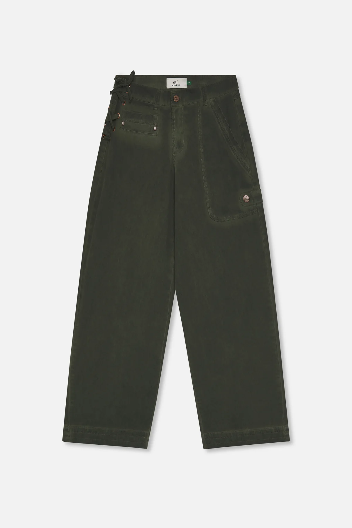 City Dusty Green Pants - Image 8
