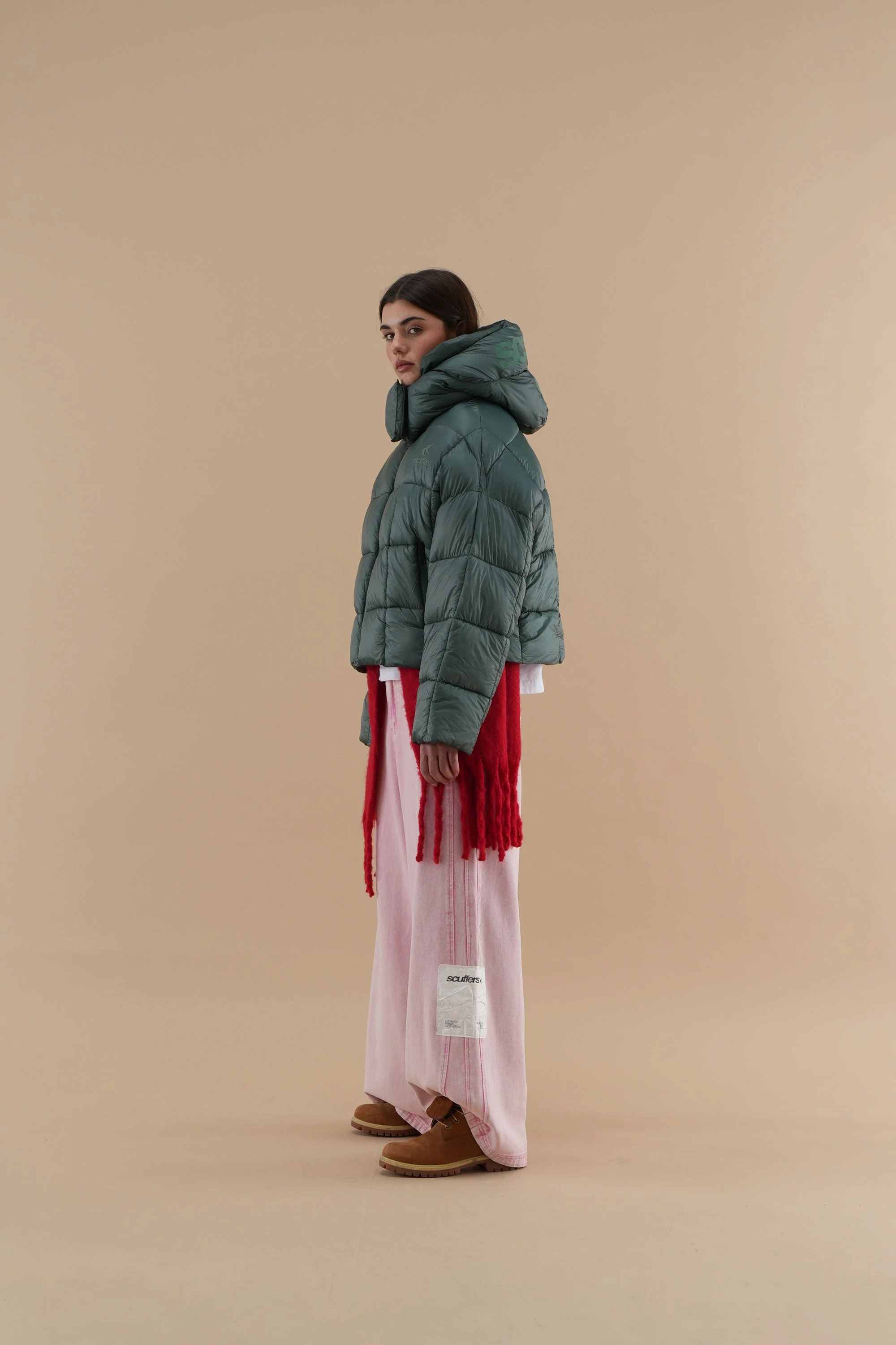 City Forest Green Puffer - Image 10