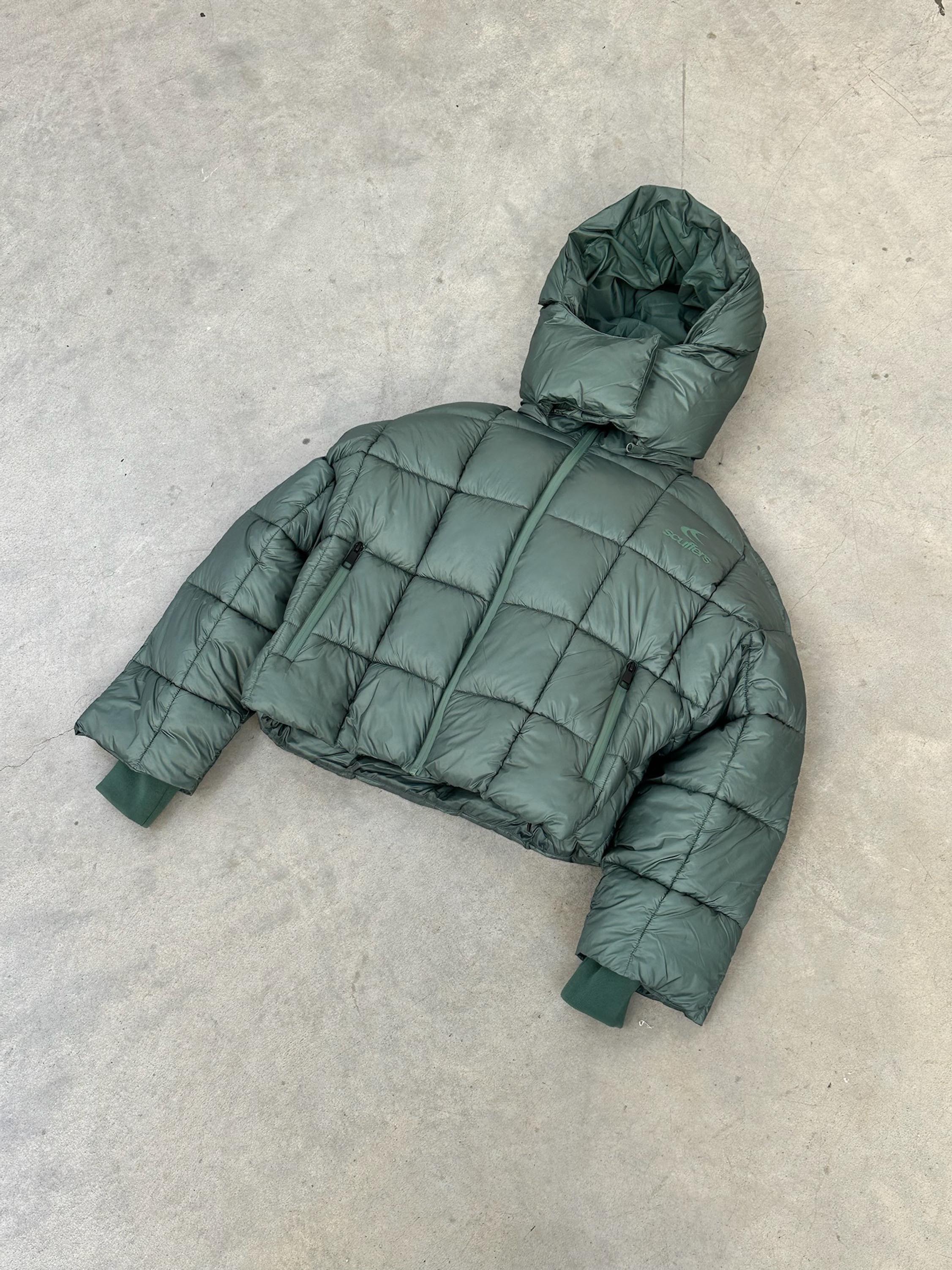 City Forest Green Puffer - Image 7