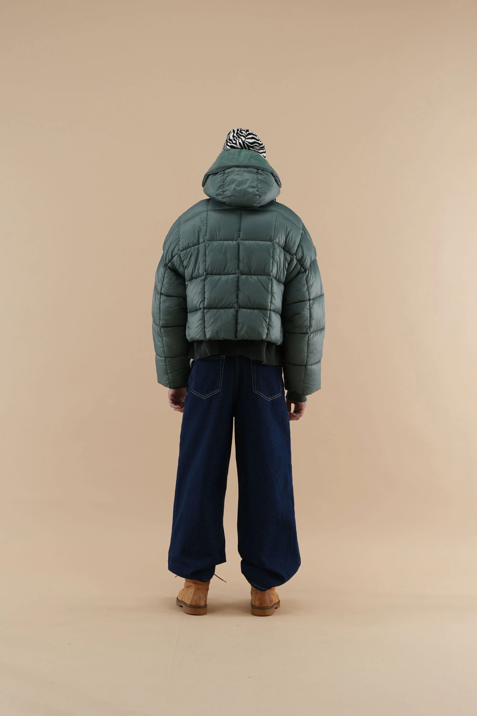 City Forest Green Puffer - Image 9