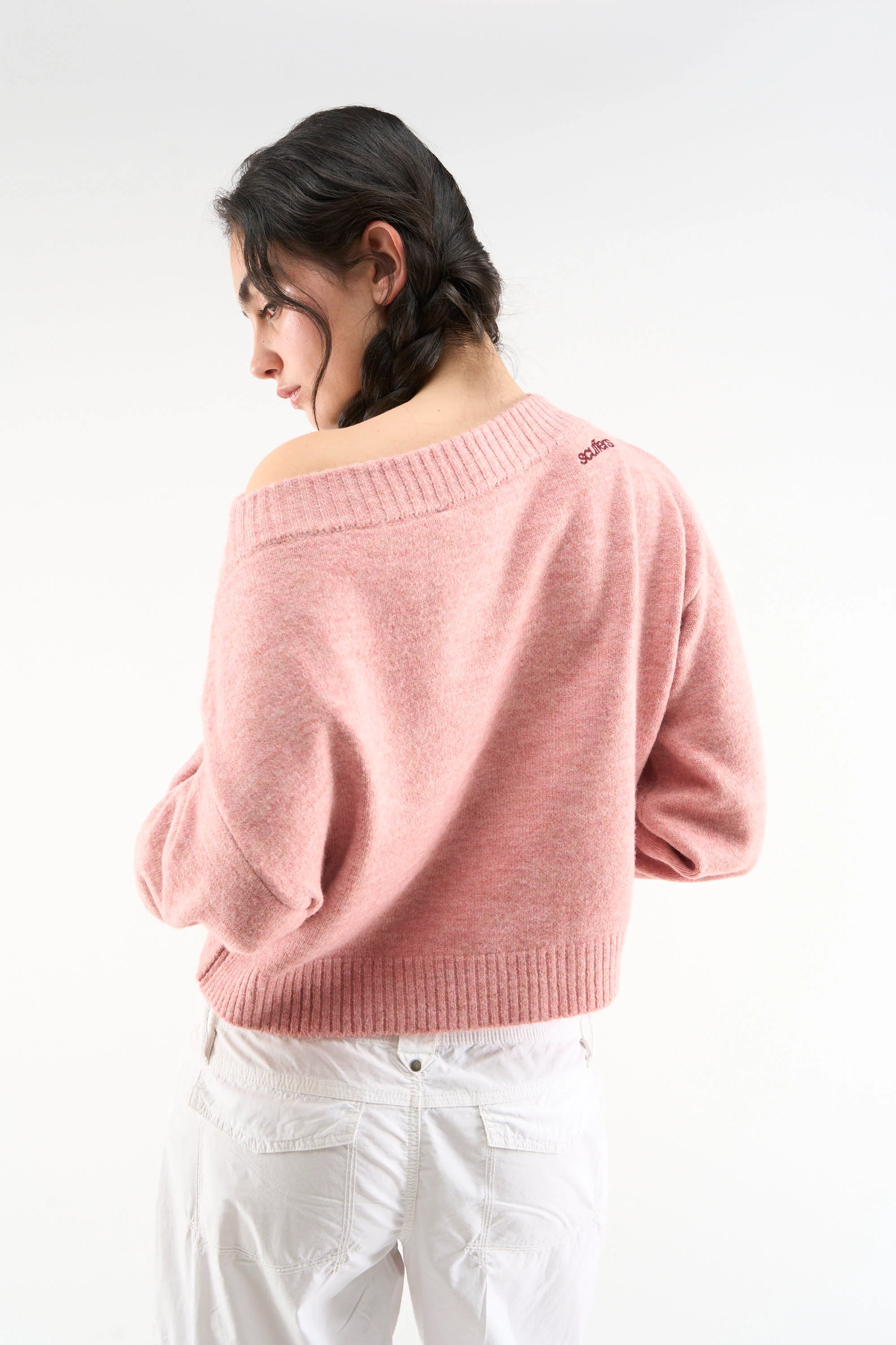 Claude Burgundy Knit - Image 3