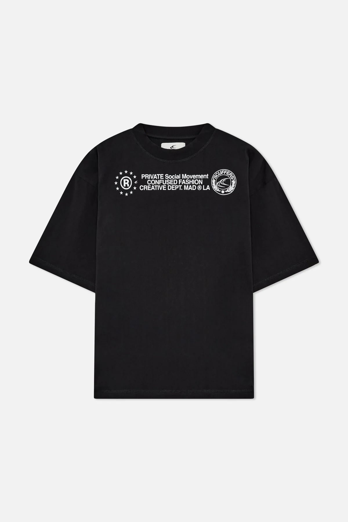 Confused Black T-Shirt - Image 3