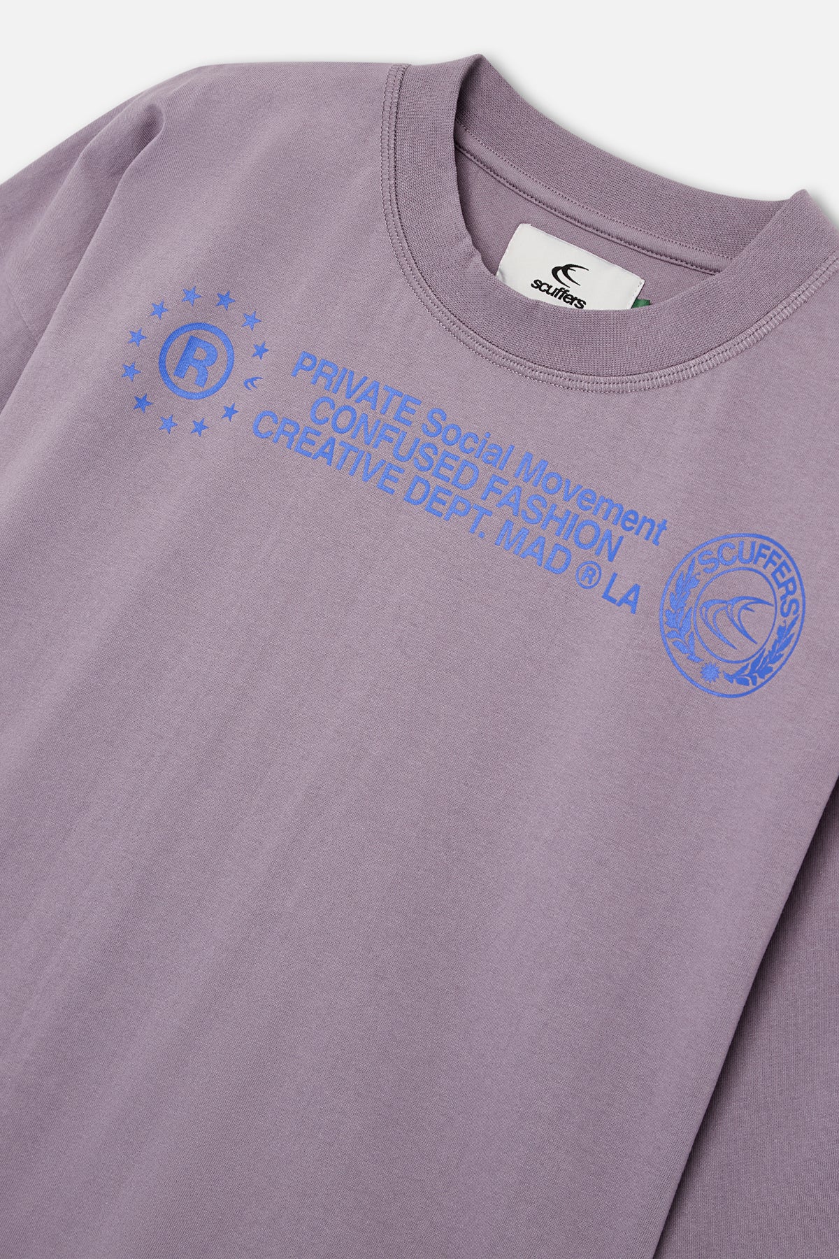 Confused Dusty Purple T-Shirt - Image 5