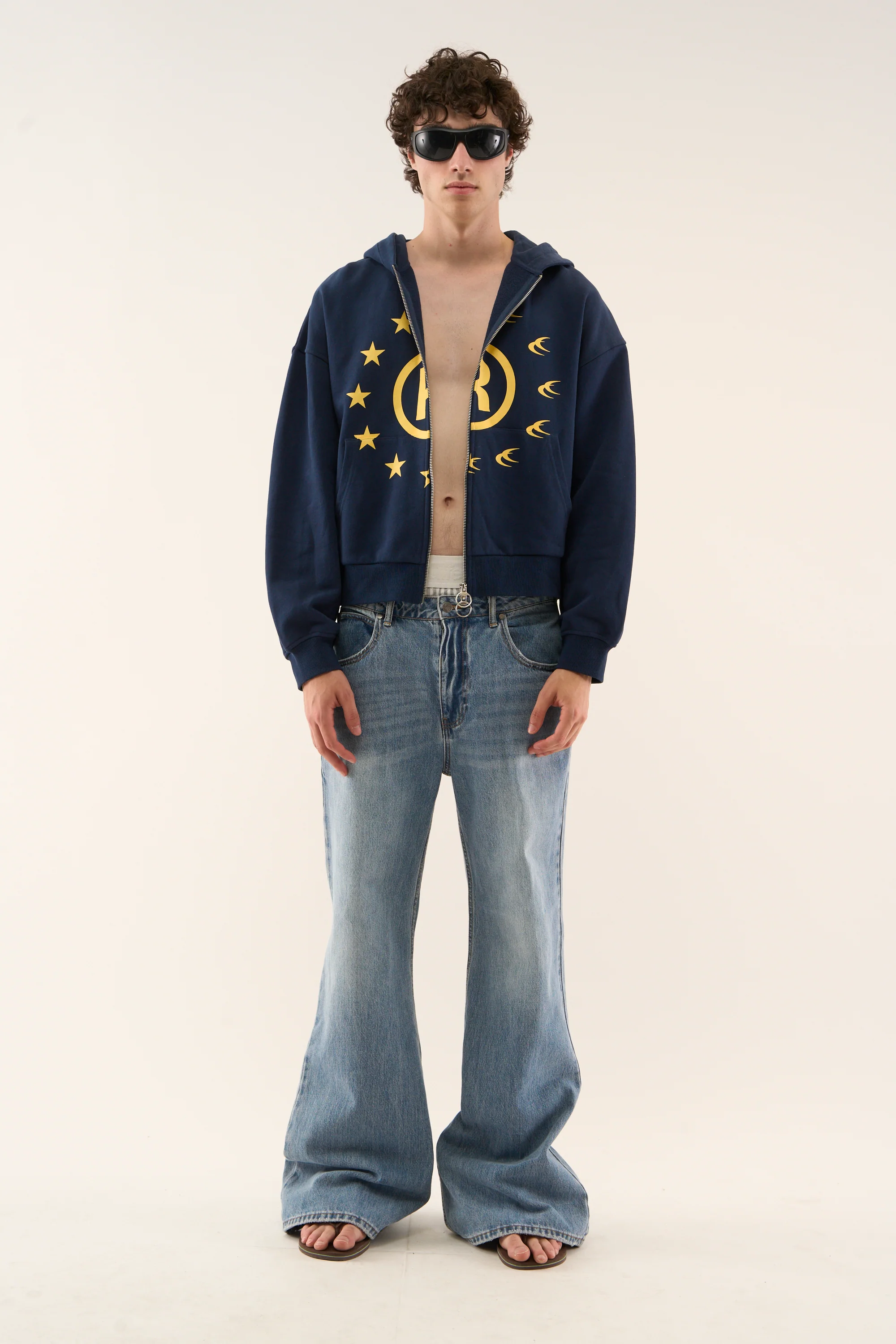 Confused Navy Zipper - Image 3