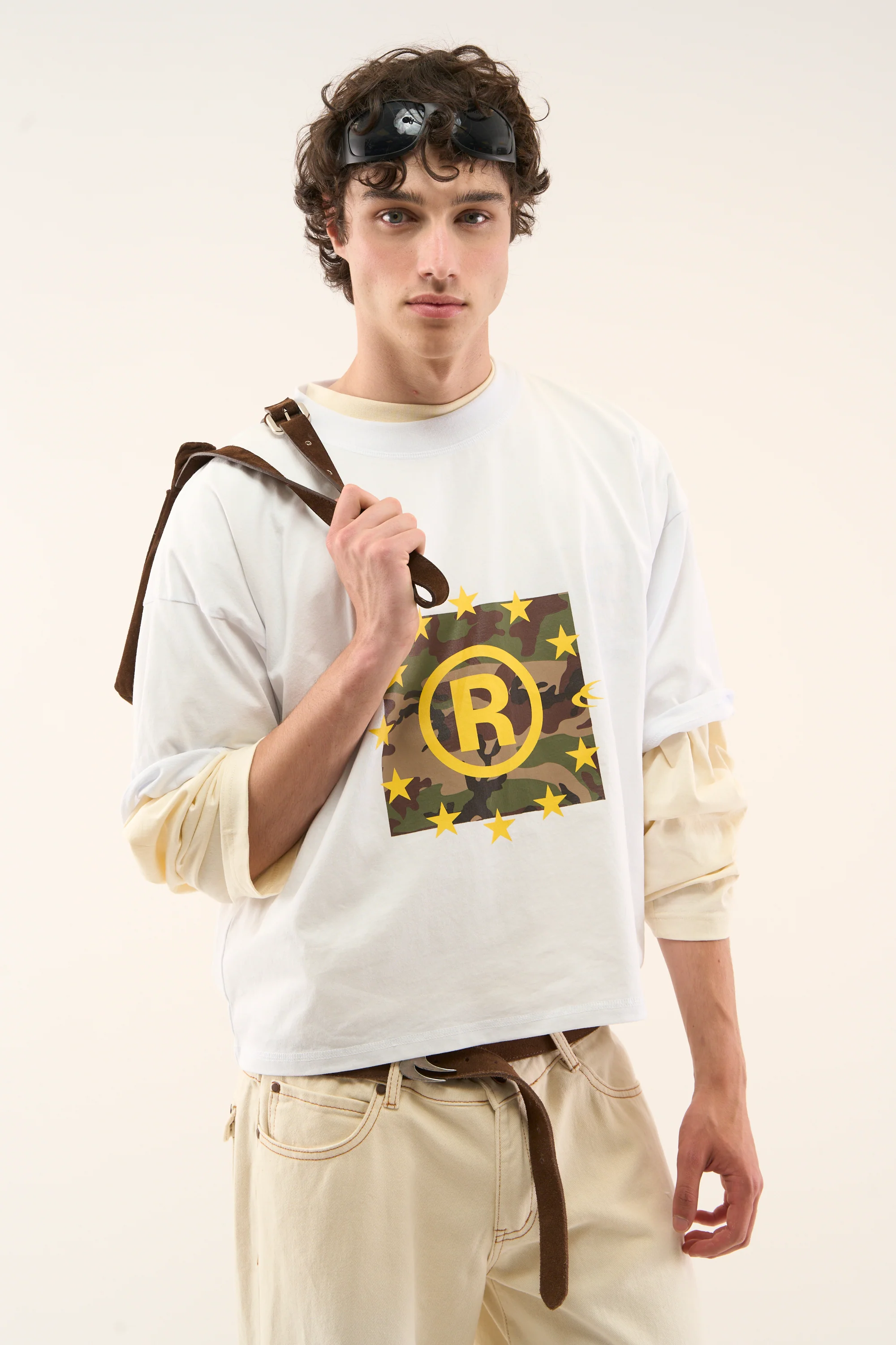Copyright White T-Shirt - Image 2