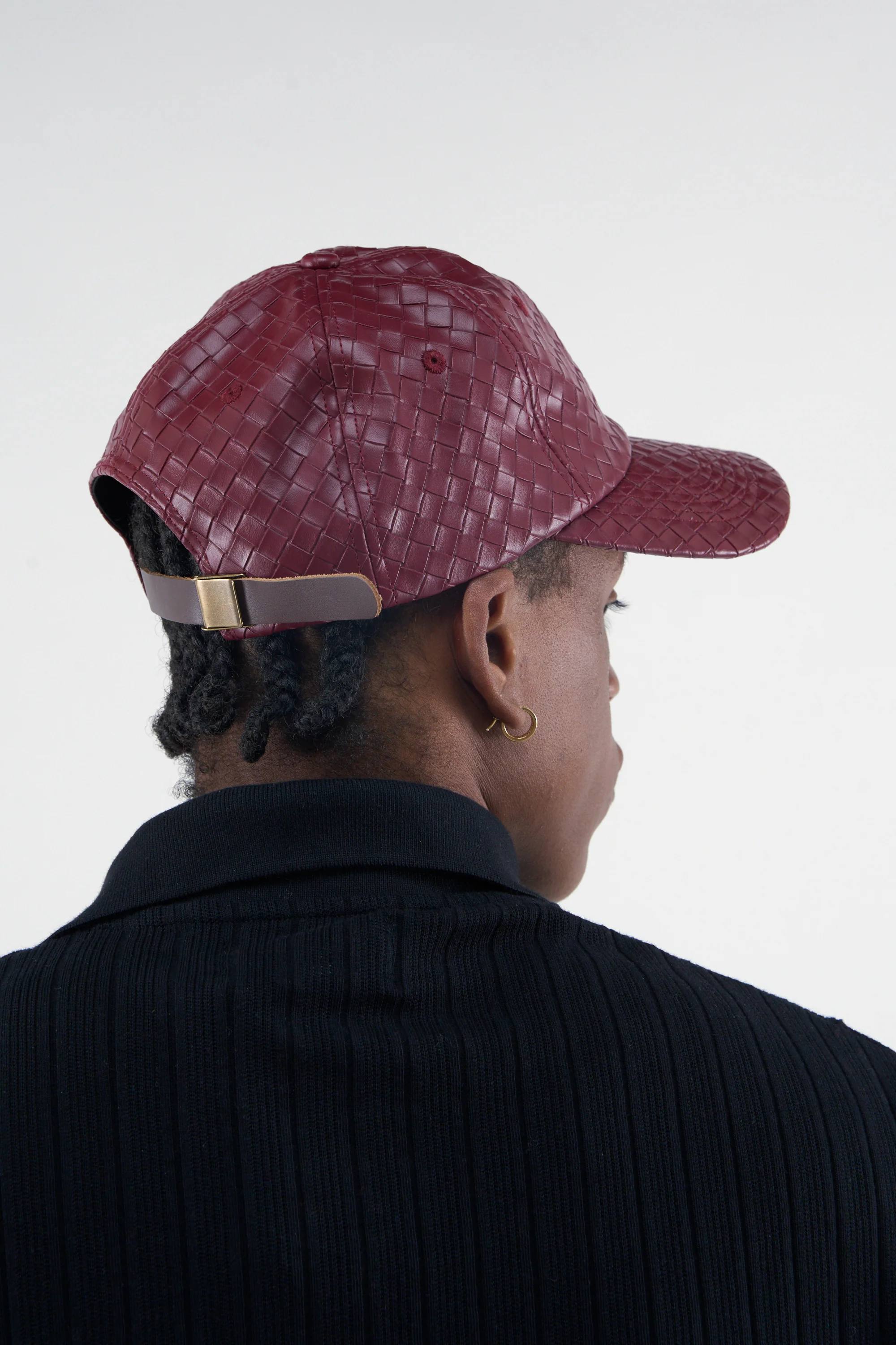 Country Burgundy Cap - Image 6