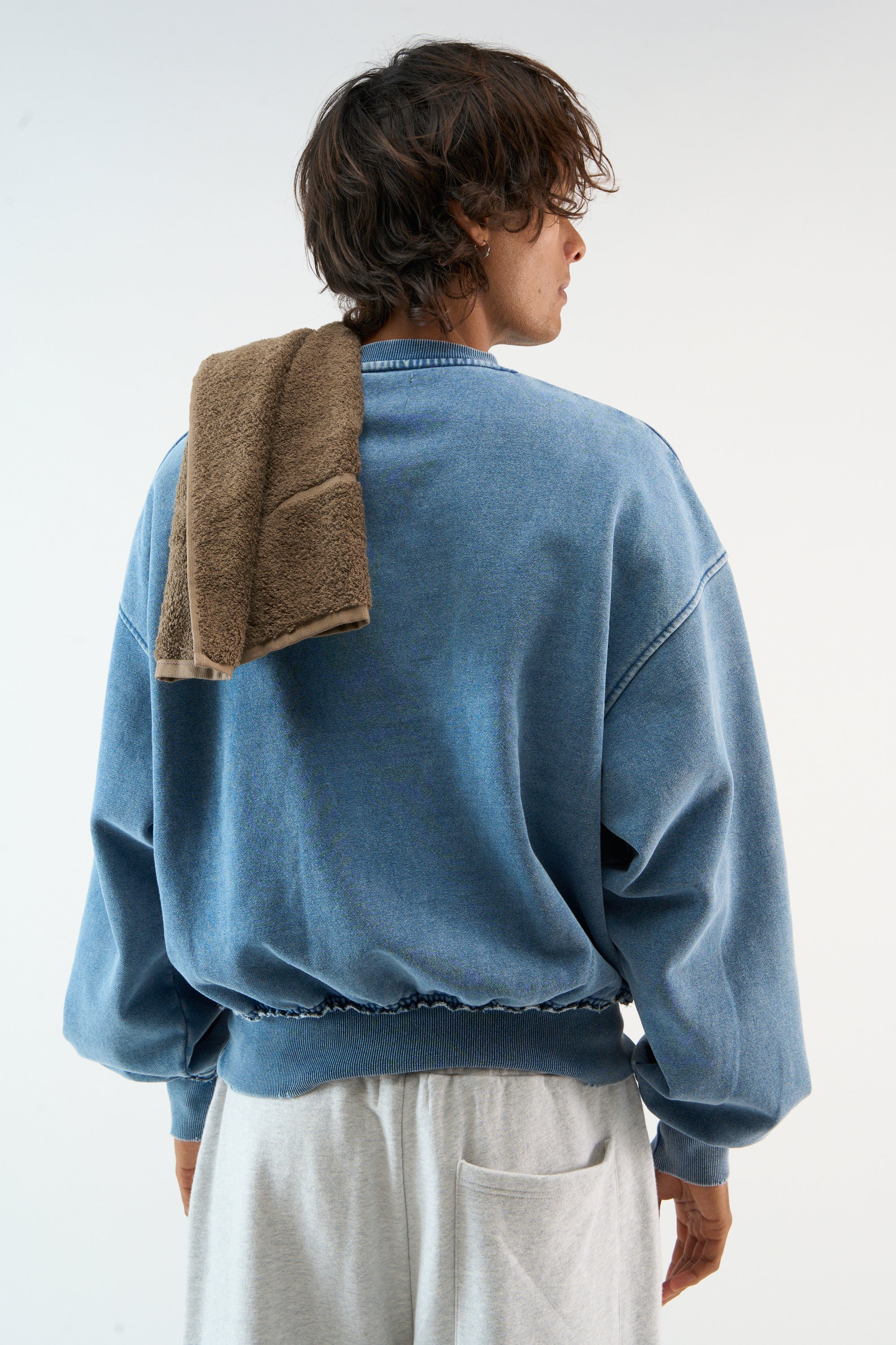 Denim Blue Crewneck - Image 4