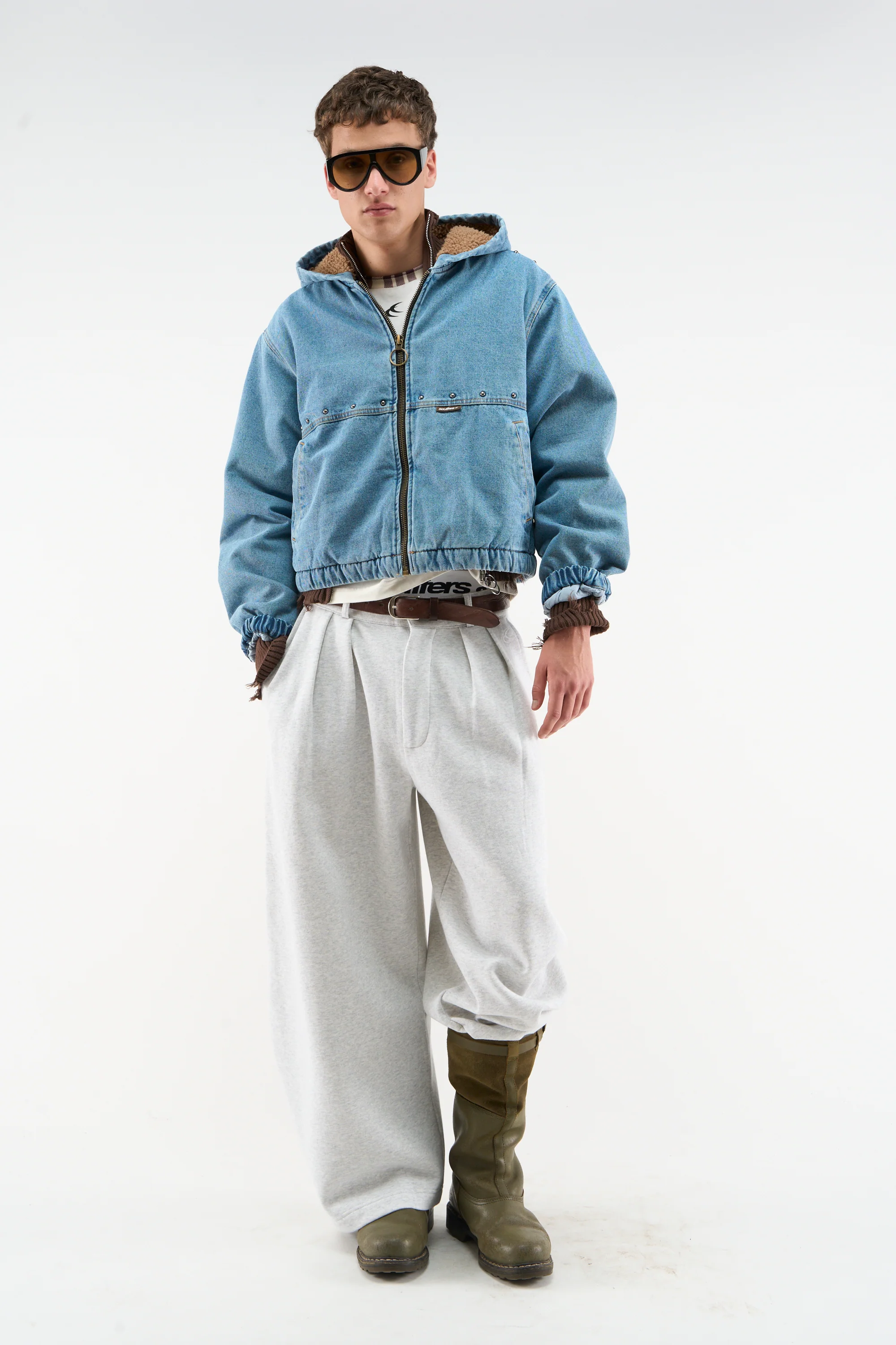Denim Blue Work Jacket - Image 2